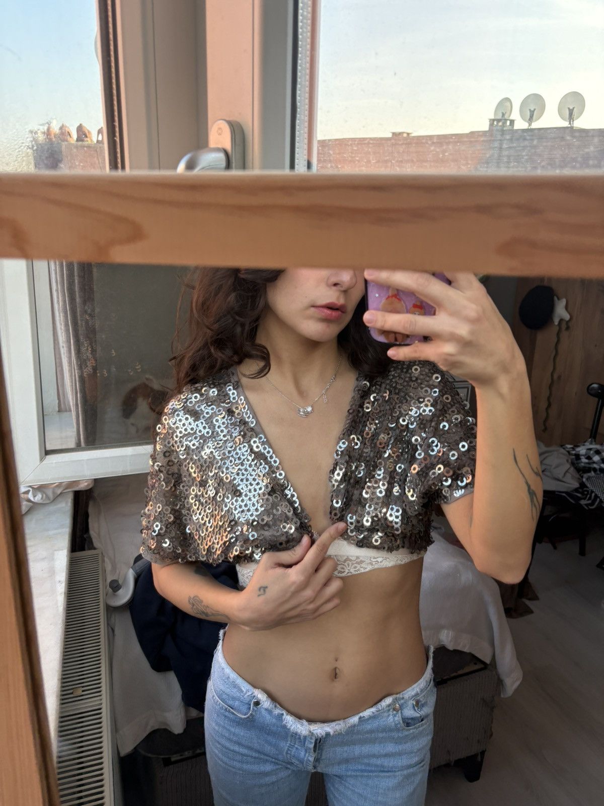 Vintage y2k bolero Size M / US 6-8 / IT 42-44 - 2 Thumbnail