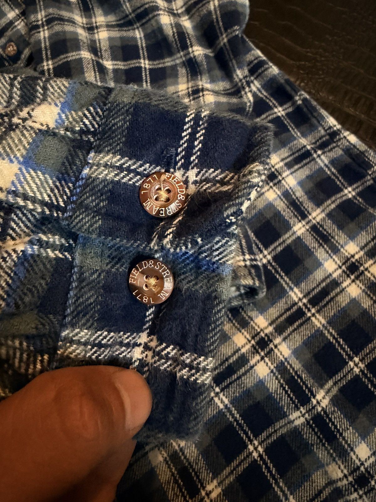 Field & Stream Field & Stream Blue Plaid Flannel – Size XL Size US XL / EU 56 / 4 - 3 Thumbnail