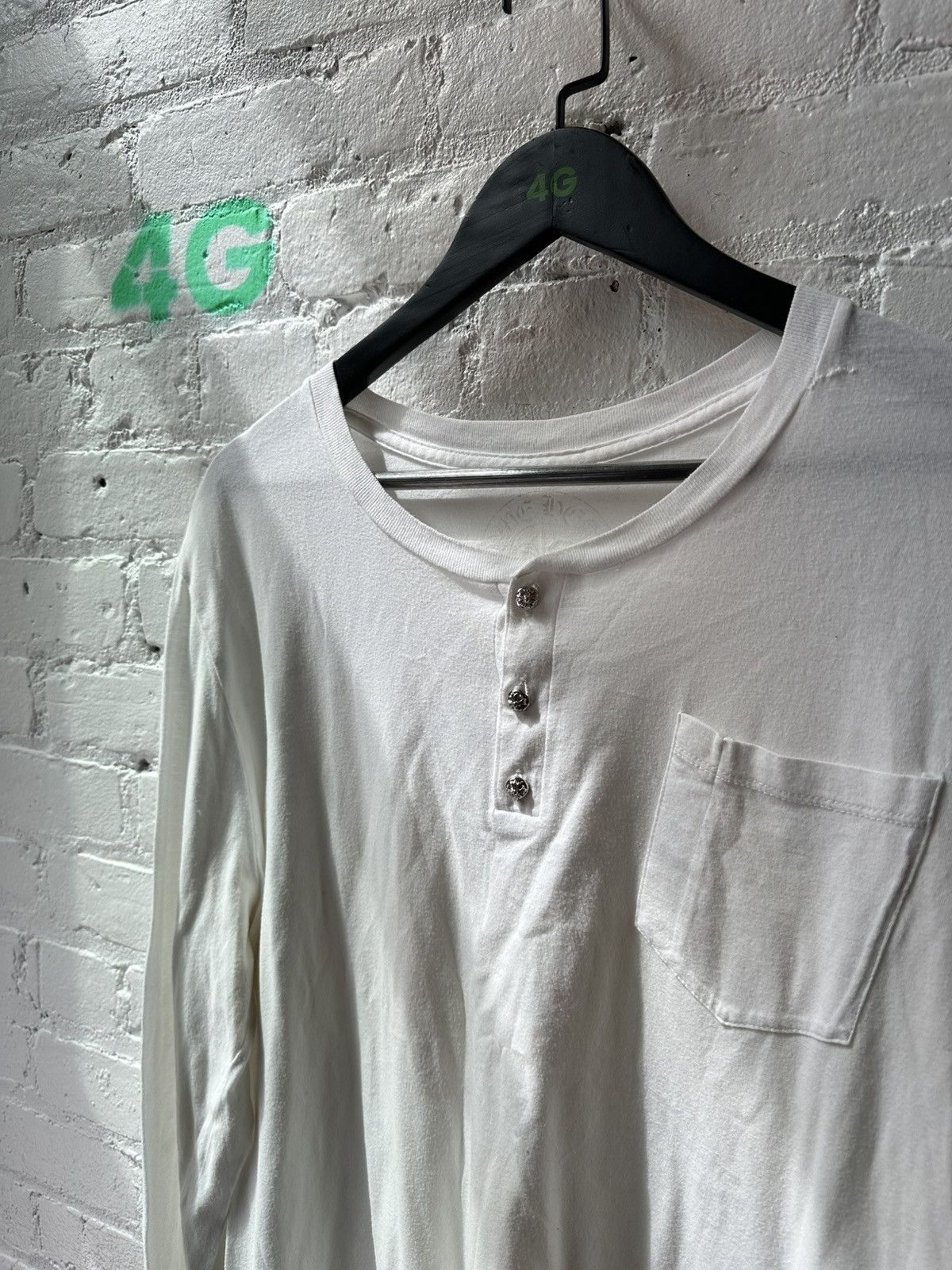 Chrome Hearts CHROME HEARTS TRIPPLE BUTTON UP SHIRT Size US XXL / EU 58 / 5 - 1 Thumbnail