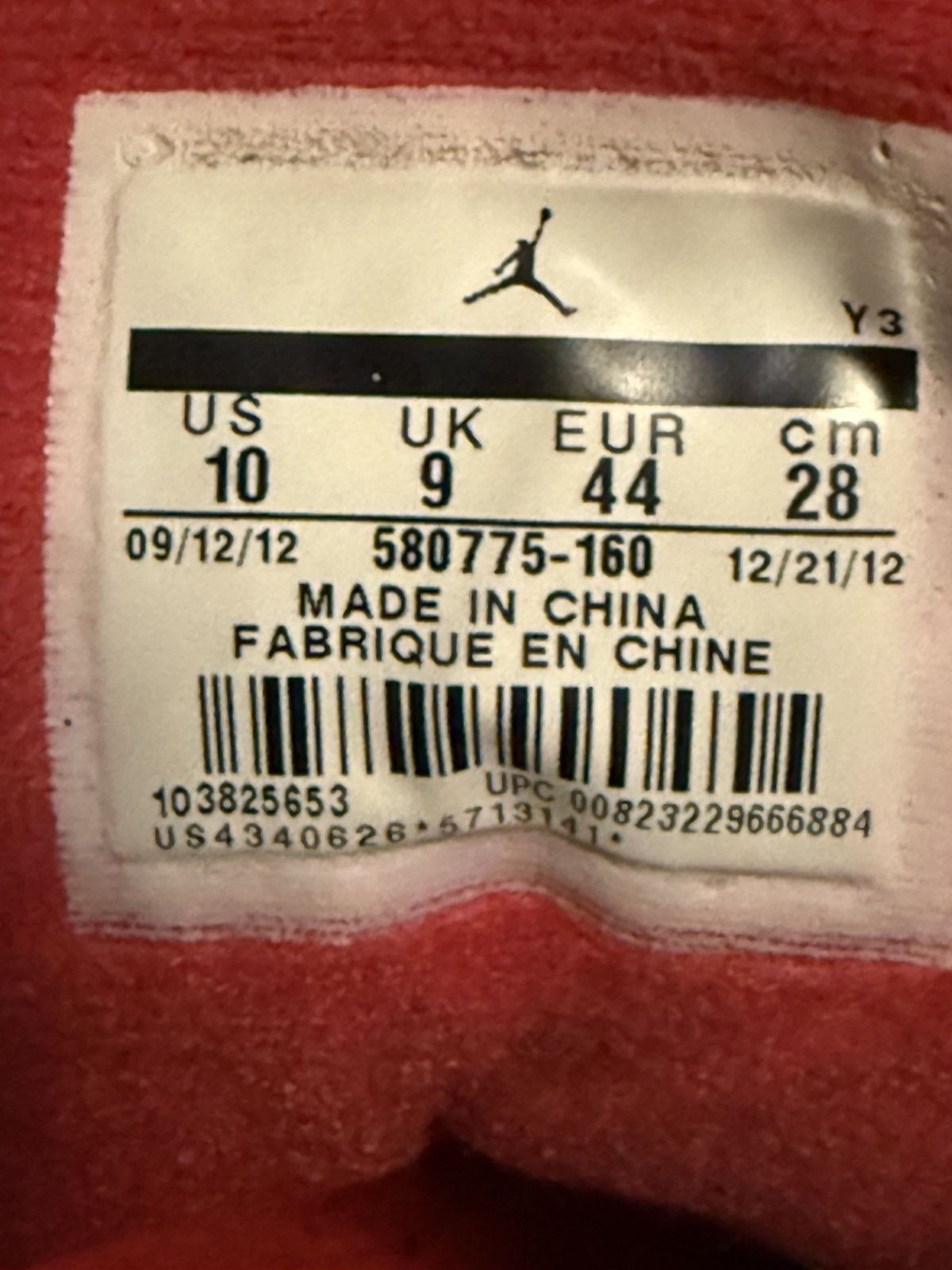 Jordan Brand Air Jordan 3 Retro ‘88’ 2013 Size US 10 / EU 43 - 6 Thumbnail