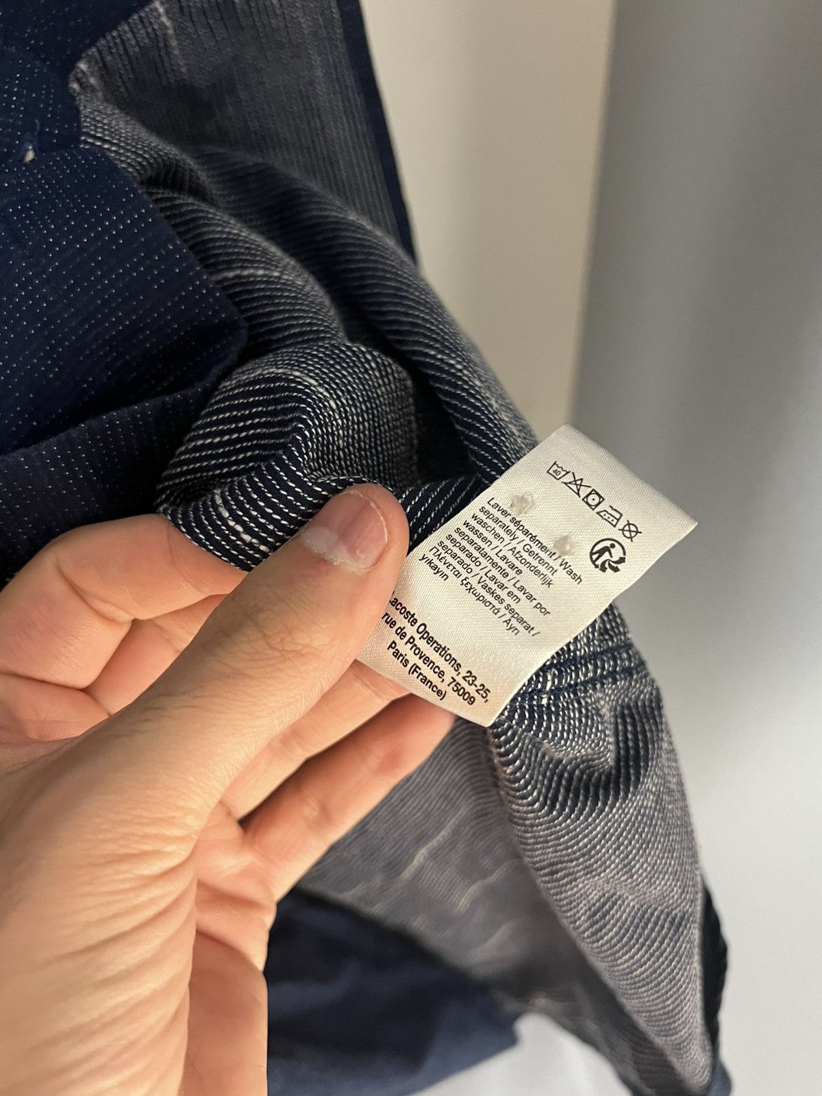 Lacoste × Vintage VERY RARE LACOSTE CLASSIC DESIGNER LONG SLLEVE SHIRT LUXURY Size US M / EU 48-50 / 2 - 6 Thumbnail