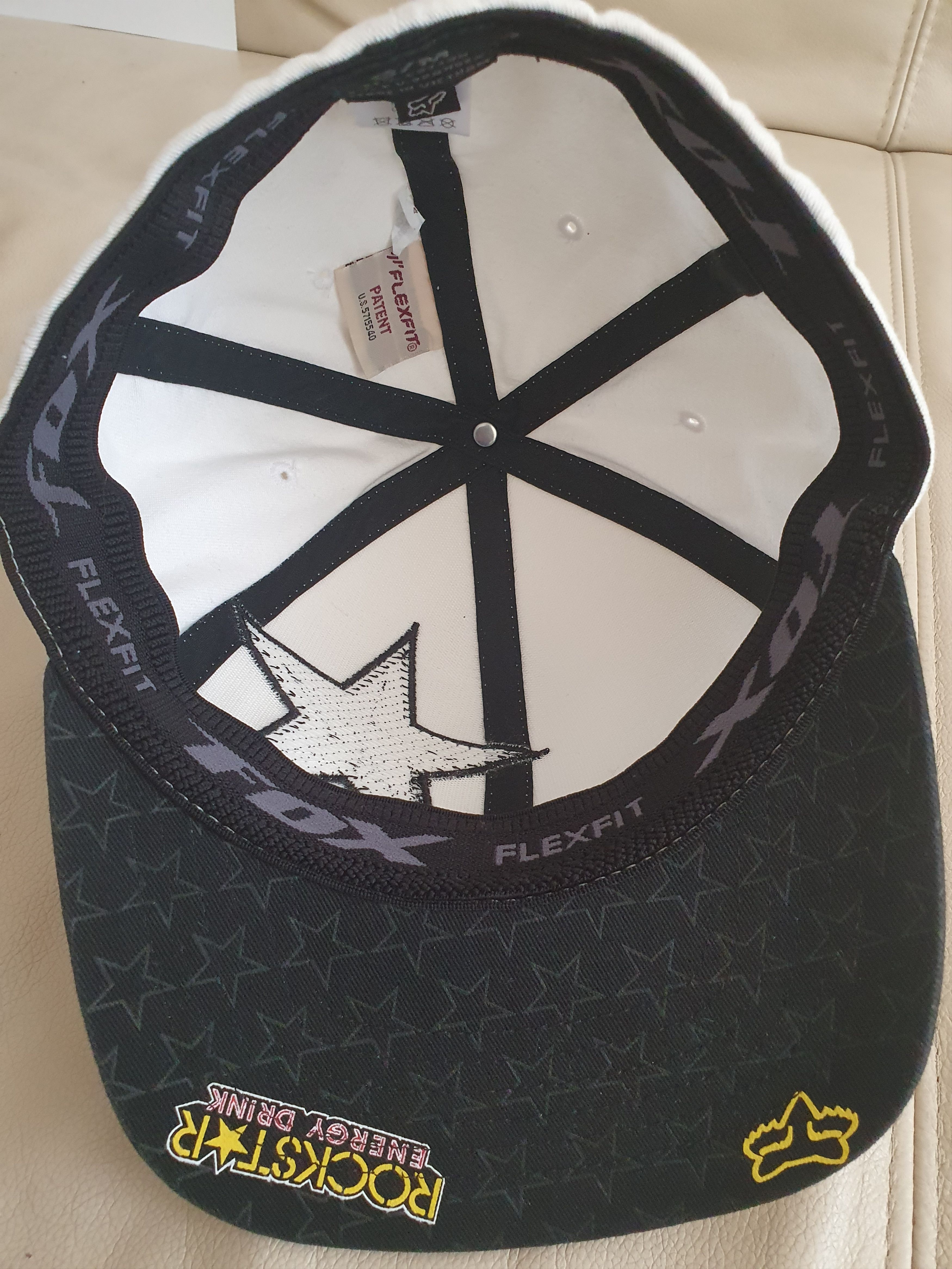 Fox Racing Fox x Rockstar Energy Y2K / Vintage hat / snapback, size S/M Size ONE SIZE - 4 Thumbnail