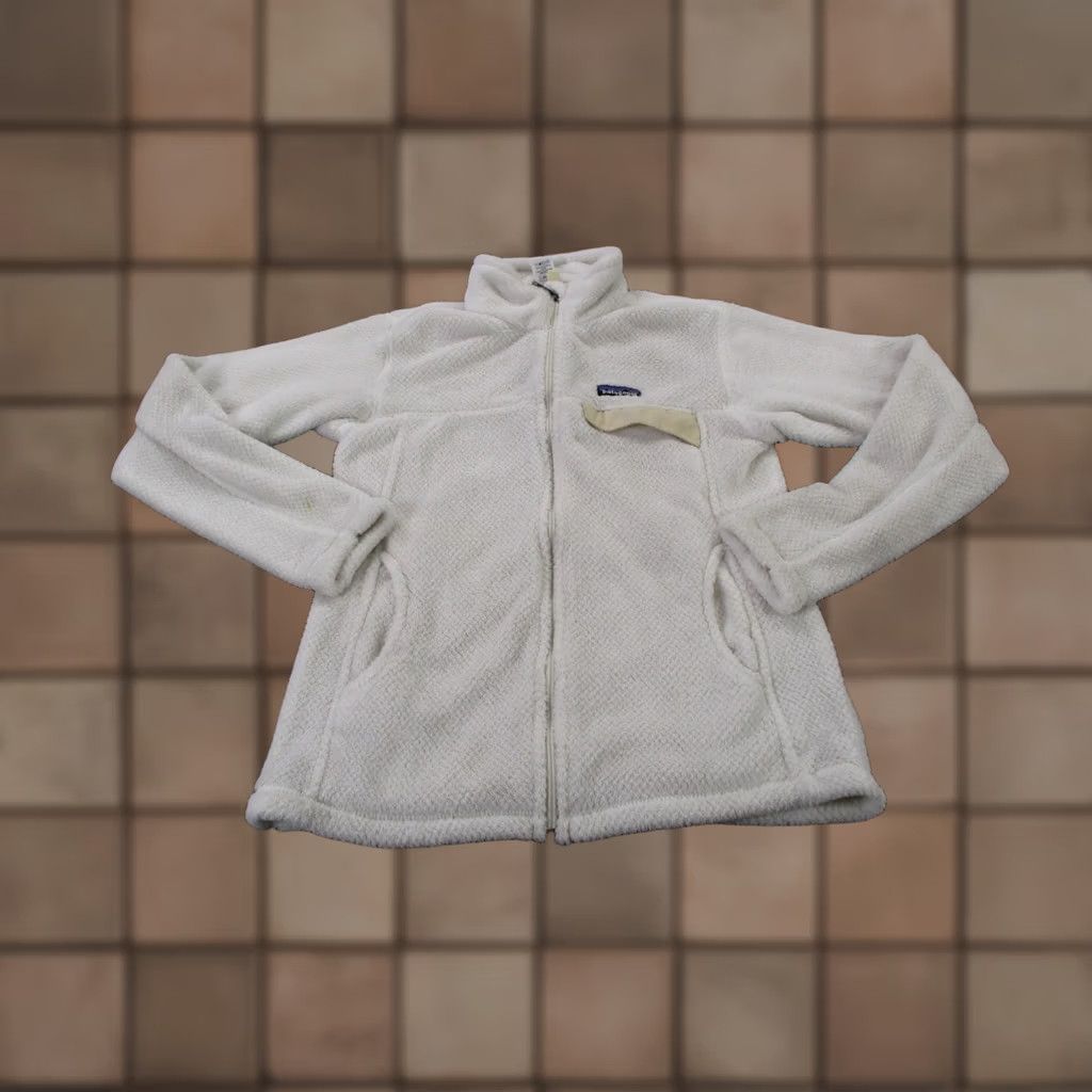Patagonia Patagonia Jacket Womens M White Fleece Jumper Camping Polartec Size M / US 6-8 / IT 42-44 - 1 Thumbnail