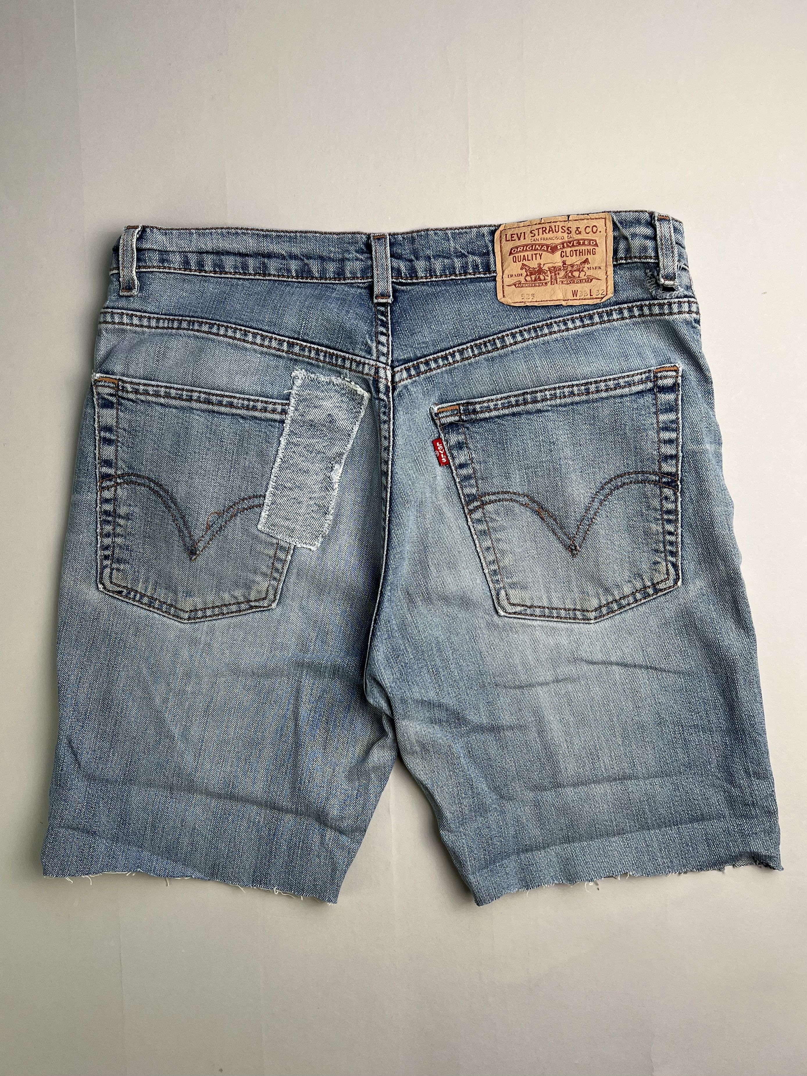 Levi's Levis 525 Jeans Shorts Light Blue W33 Size US 33 - 4 Thumbnail
