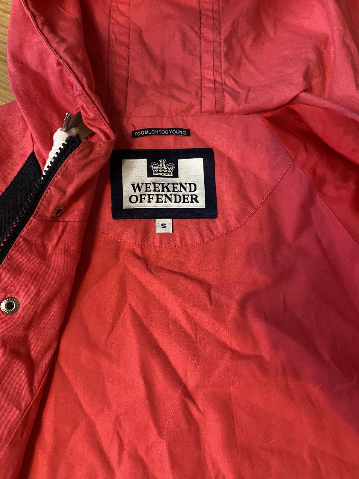 Weekend Offender Weekend Offender jacket by the iconic Banged Up Abroad line. Size US S / EU 44-46 / 1 - 4 Thumbnail