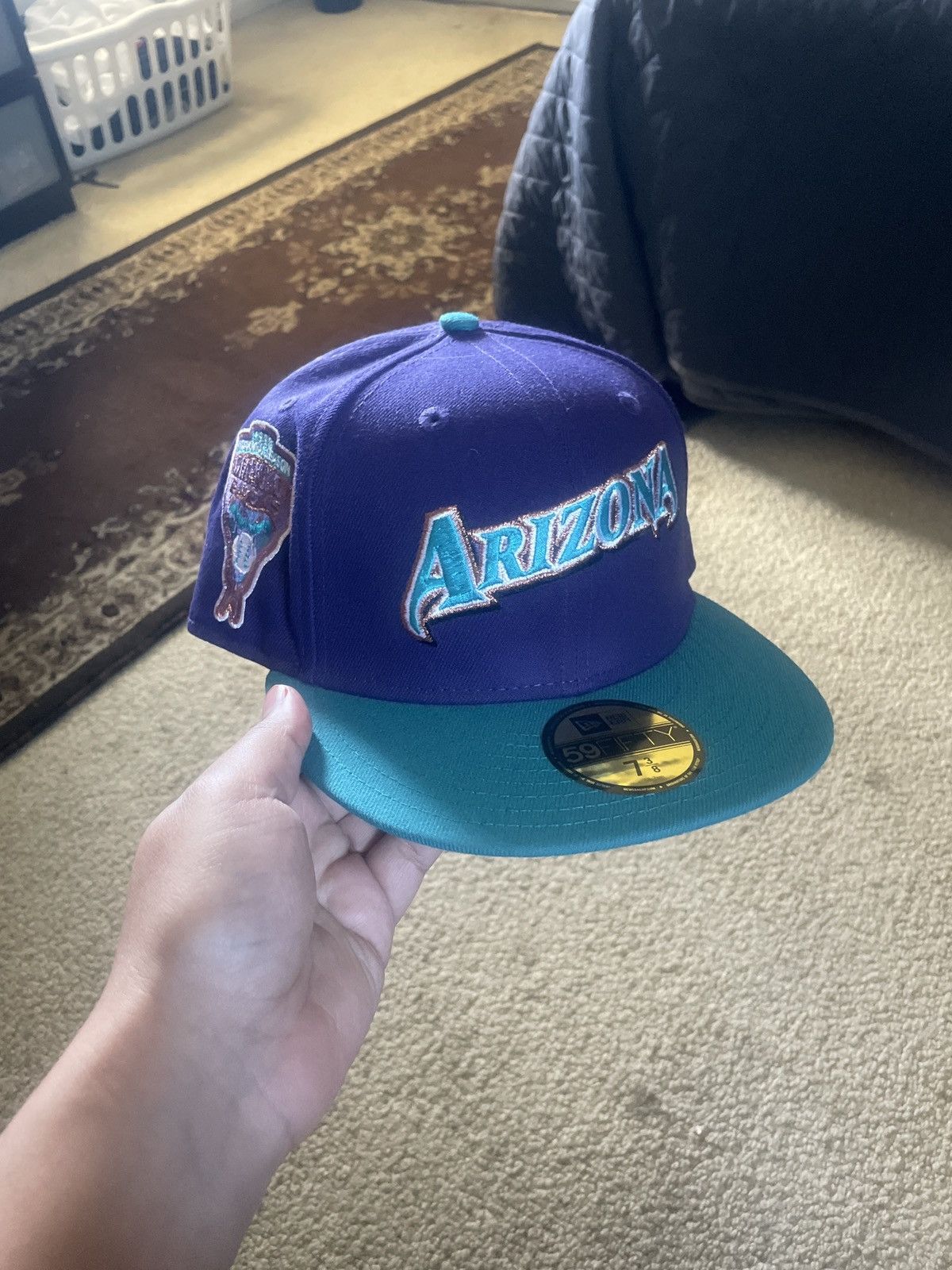 Hat Club × New Era Arizona diamondbacks hat 7 3/8 Size ONE SIZE - 1 Thumbnail