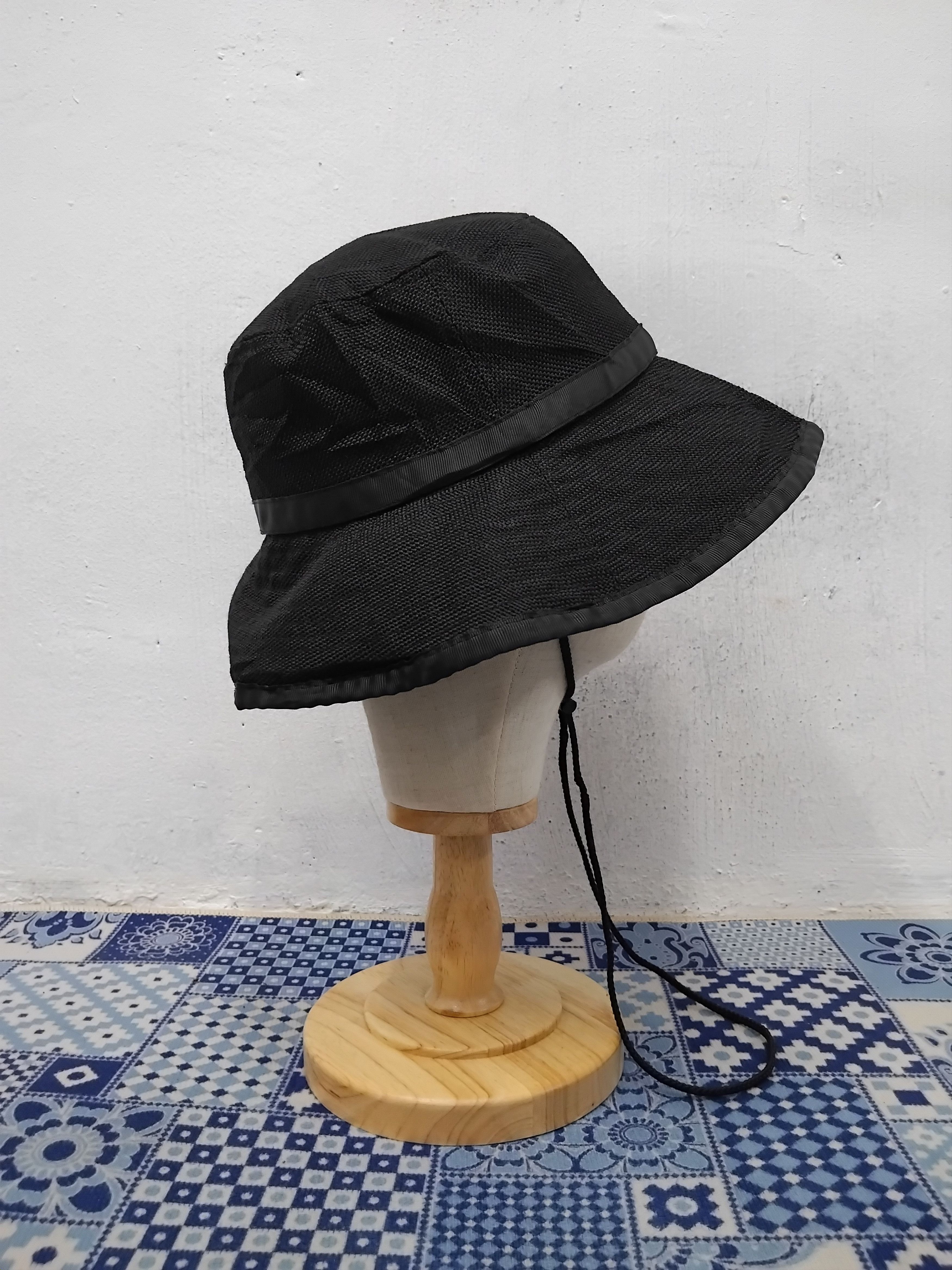 Japanese Brand Black colour Japanese style streetwear hat Size 38 - 5 Thumbnail