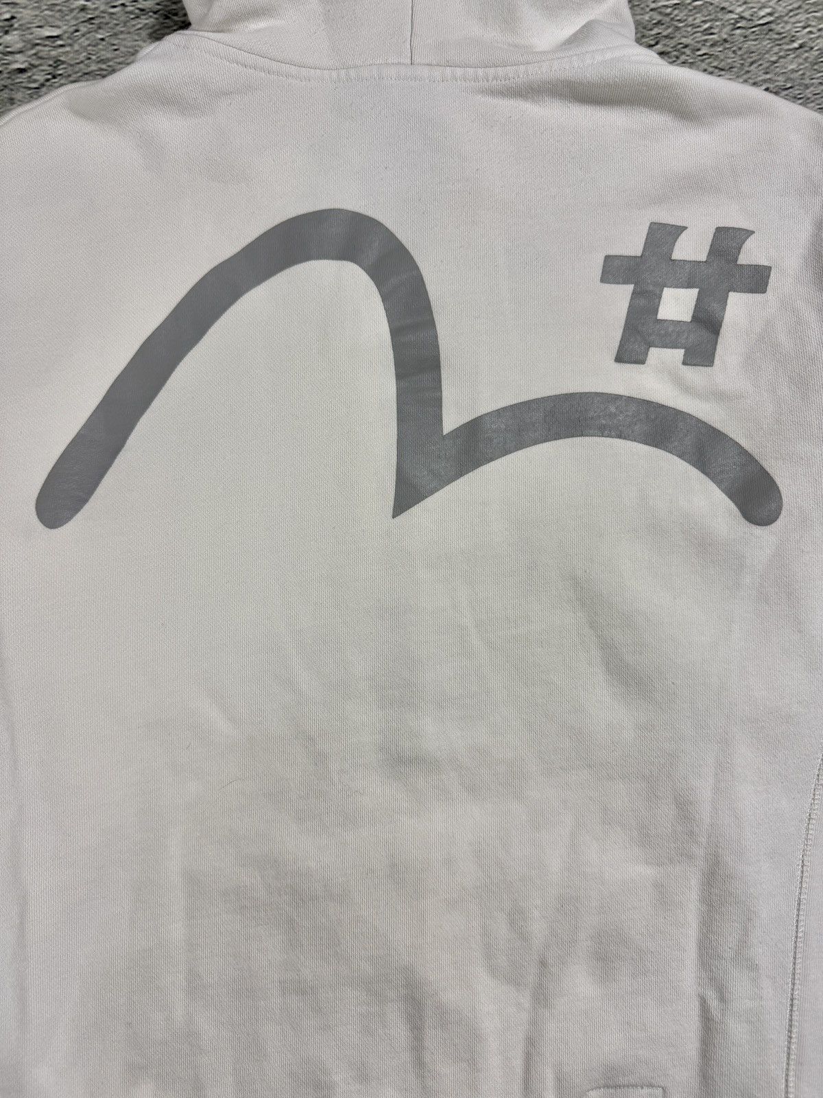 Evisu Evisu zip hoodie white vintage big logo seagull Y2K Size US M / EU 48-50 / 2 - 8 Thumbnail