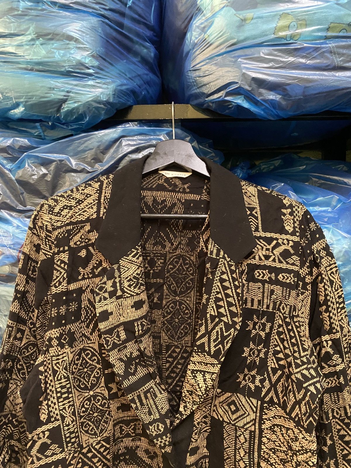 Other ill papiro Vintage Patterned Blazer Jacket Japan AR Size Size L / US 10 / IT 46 - 8 Thumbnail