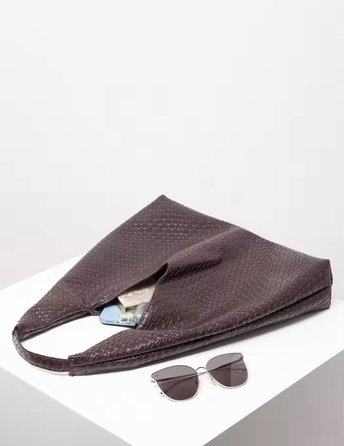 Japanese Brand × Vintage Simple Retro Shoulder Bag, Minimalist Hobo Bag Size ONE SIZE - 5 Thumbnail