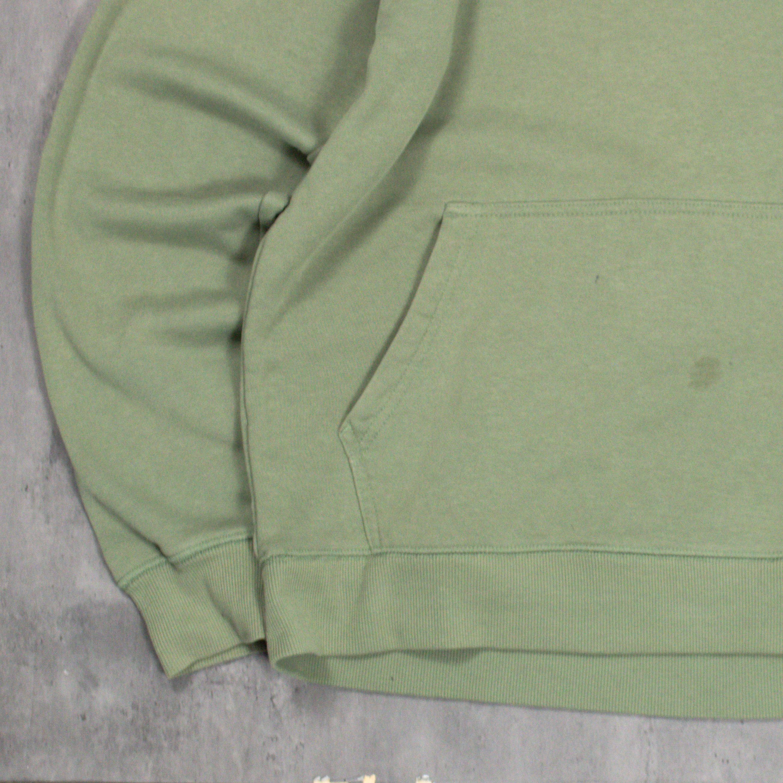 O'Neill Y2K 2000's Oniel Green Baggy Pull Over Olive Green Hoodie Size US M / EU 48-50 / 2 - 4 Thumbnail