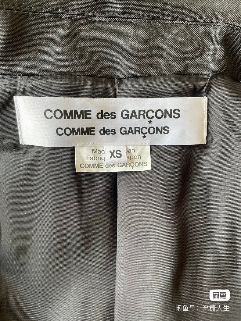 Comme des Garcons Comme Des Garcons Polyester lapel long-sleeve jacket Size XS / US 0-2 / IT 36-38 - 2 Thumbnail