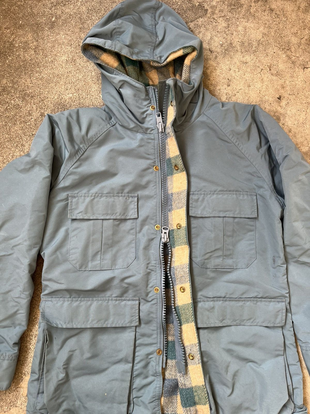 L.L. Bean Vintage 80s L.L. Bean Baxter State Parka Wool Lined Coat Size M / US 6-8 / IT 42-44 - 2 Thumbnail