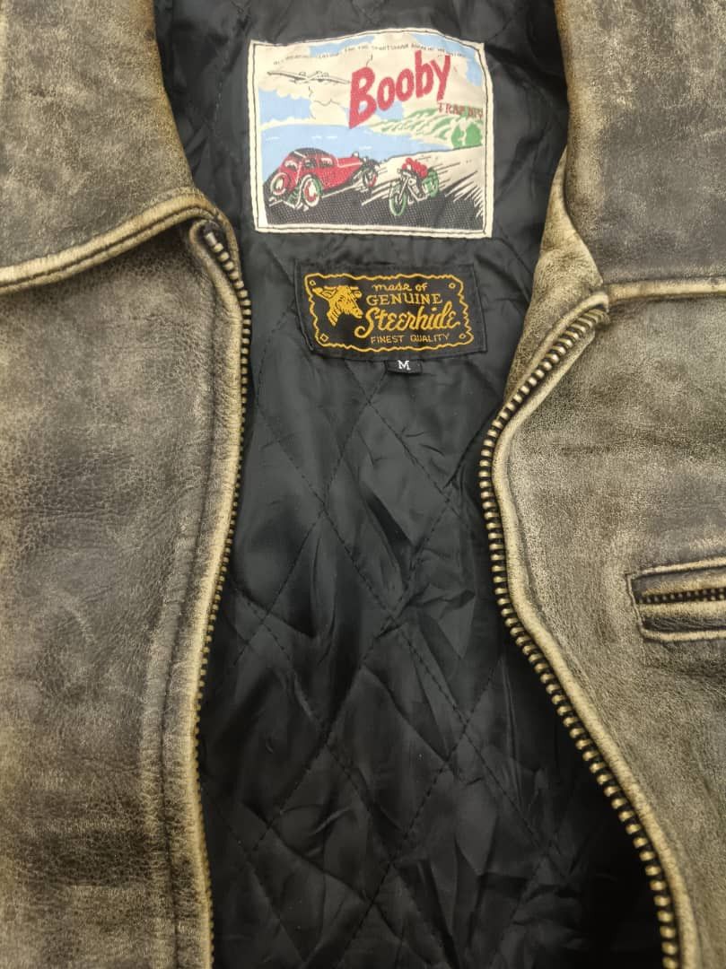 If Six Was Nine VINTAGE 80s BOBBY TRAP CAFE RACE RACING JACKEY Size US M / EU 48-50 / 2 - 21 Thumbnail