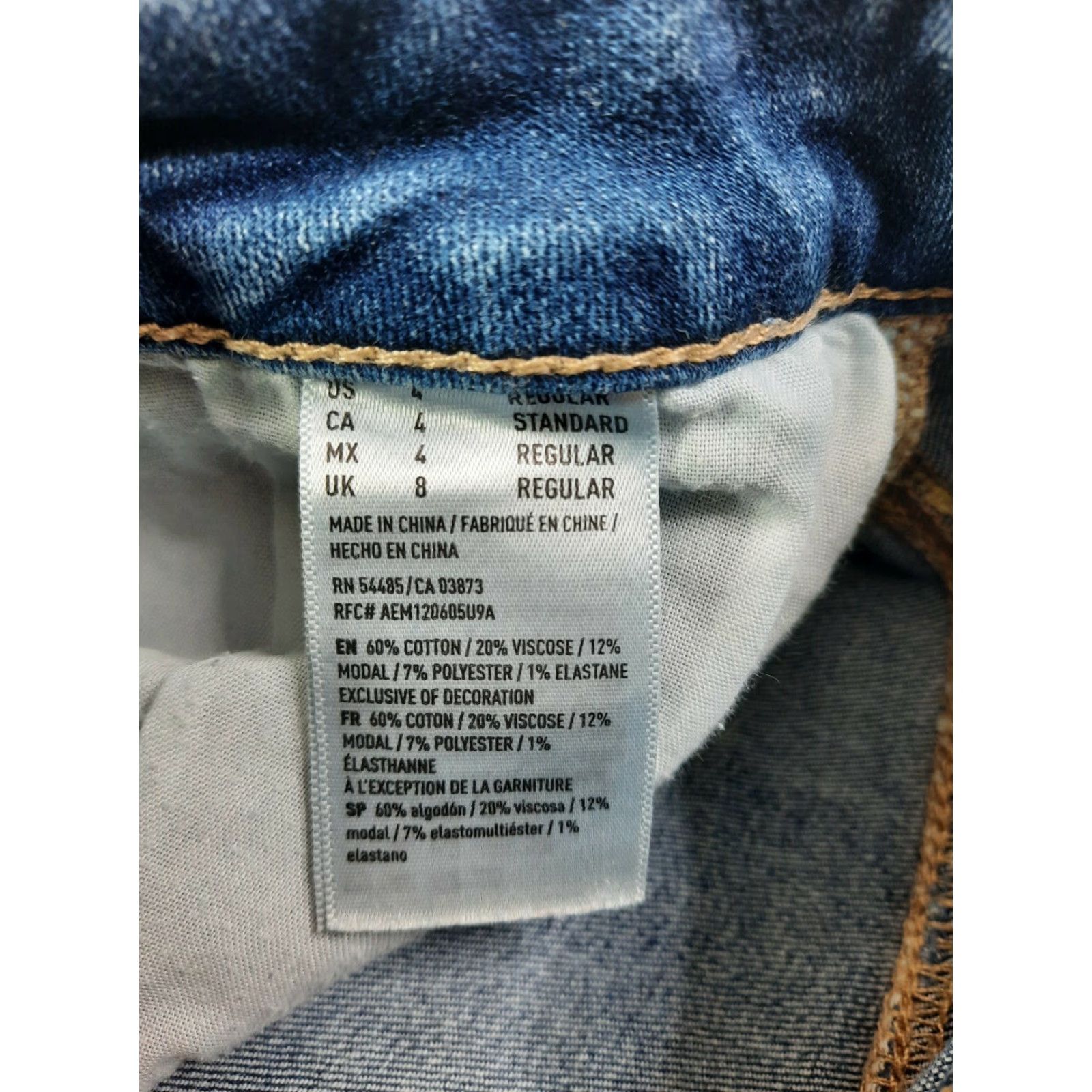 American Eagle Outfitters VINTAGE? No. Size 27" / US 4 / IT 40 - 6 Thumbnail