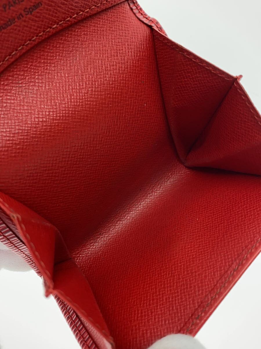 Louis Vuitton Louis Vuitton Epi Porto Monnaie Simple Leather Red Size ONE SIZE - 5 Thumbnail