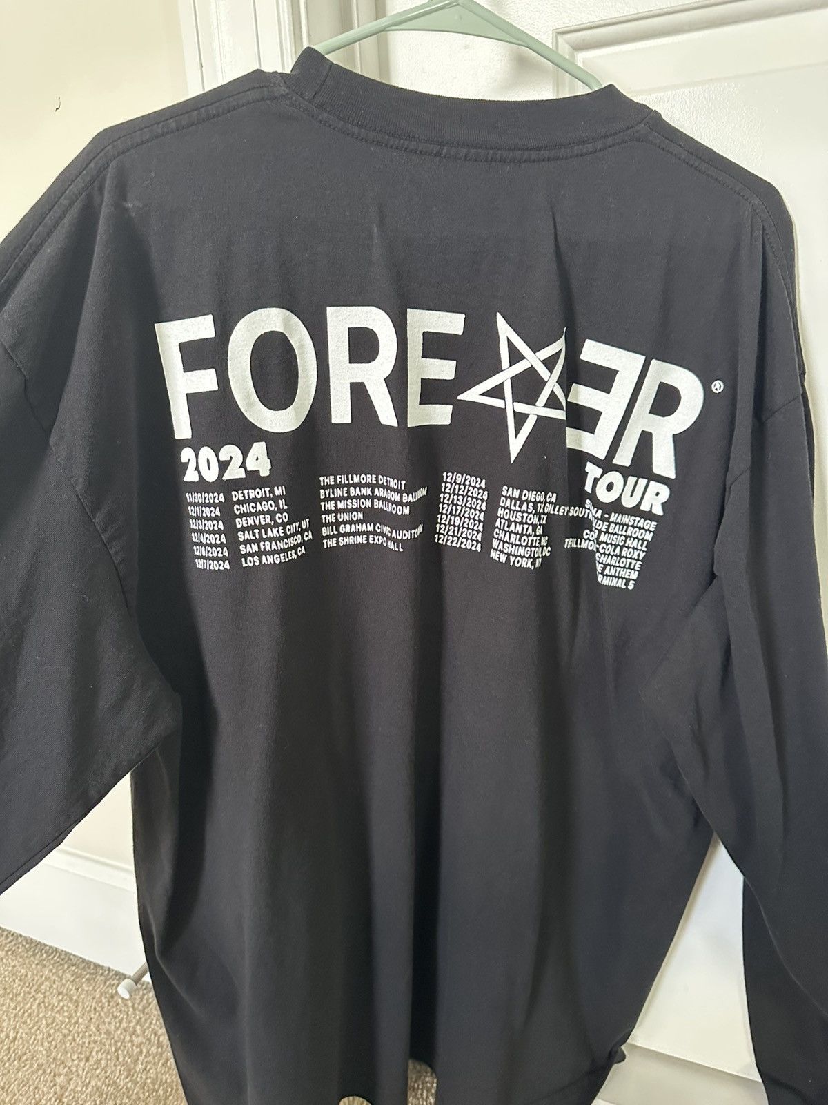 Destroy Lonely Destroy Lonely 2024 forever tour merch Size US XL / EU 56 / 4 - 2 Thumbnail