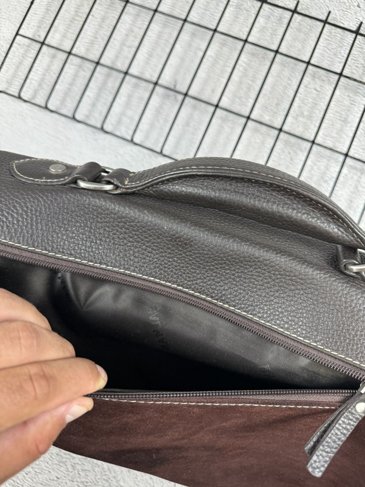 Balmain × Pierre Balmain × Vintage Pierre Balmain Paris Leather Business Bag Vintage Oldmoney Size ONE SIZE - 18 Thumbnail