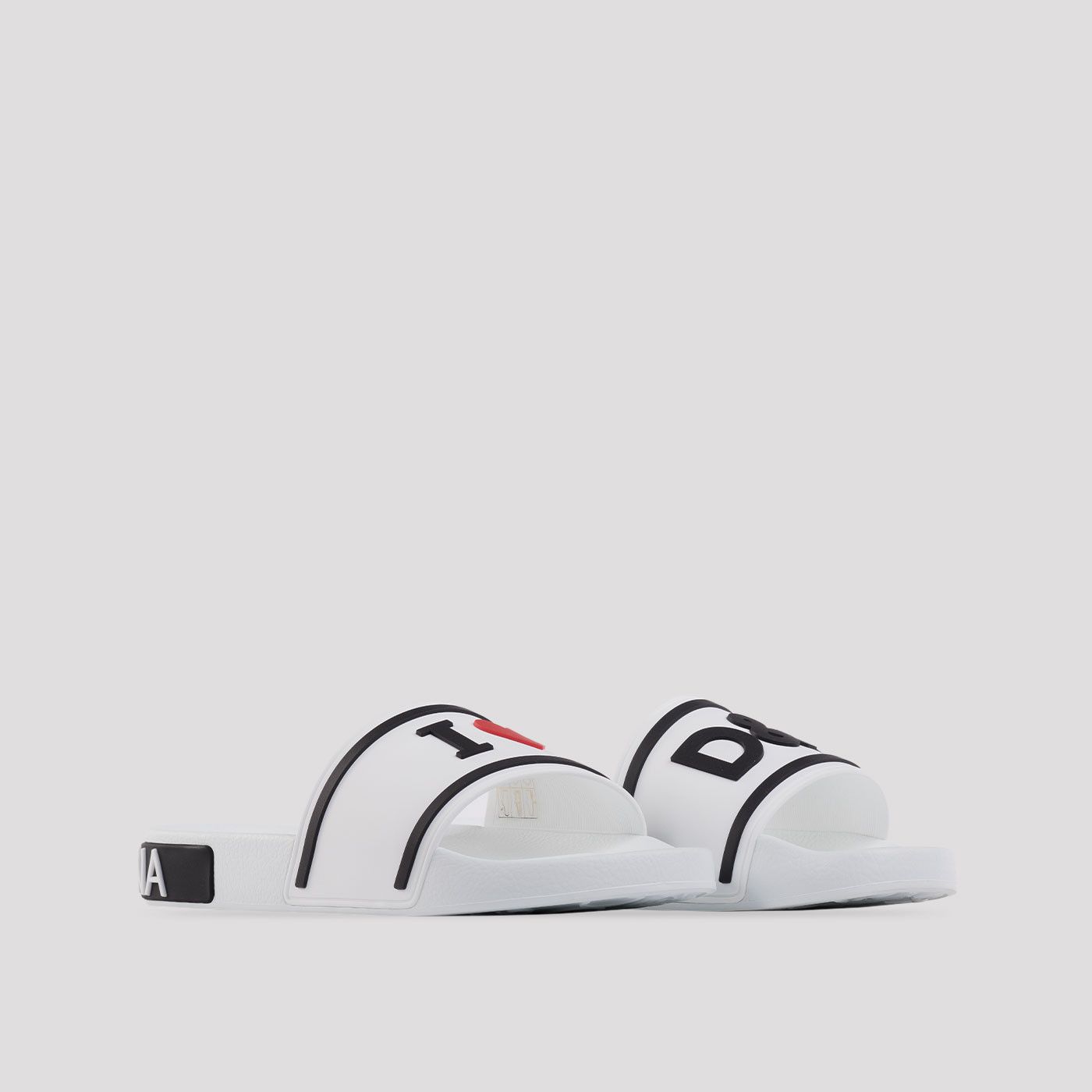 Dolce & Gabbana o1y0925 Slippers in White/Black Size US 4 / IT 34 - 2 Thumbnail