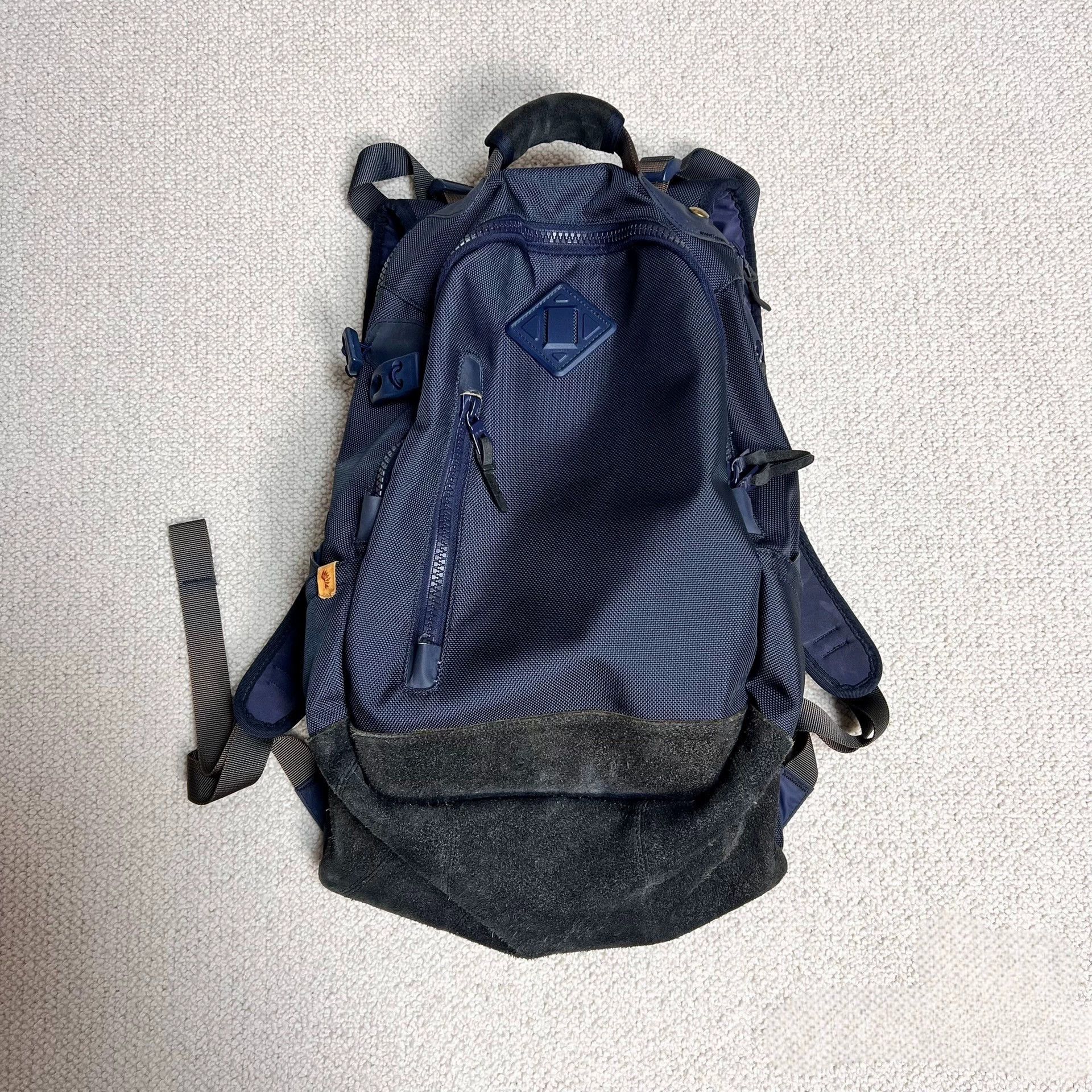 バッグ visvim BALLISTIC 20L LAMINA CORDUROY Visvim 20L Navy Lamina Corduroy Backpack | Grailed visvim