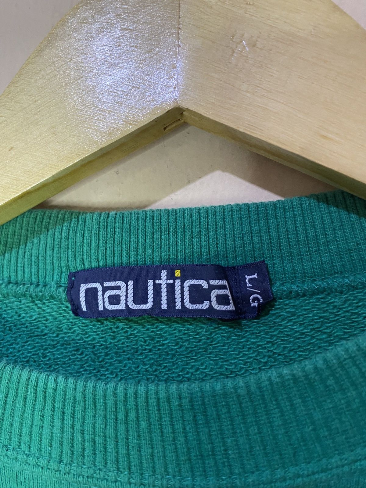 Nautica 90s Vintage Nautica Big Logo Sweatshirt Size US L / EU 52-54 / 3 - 5 Thumbnail