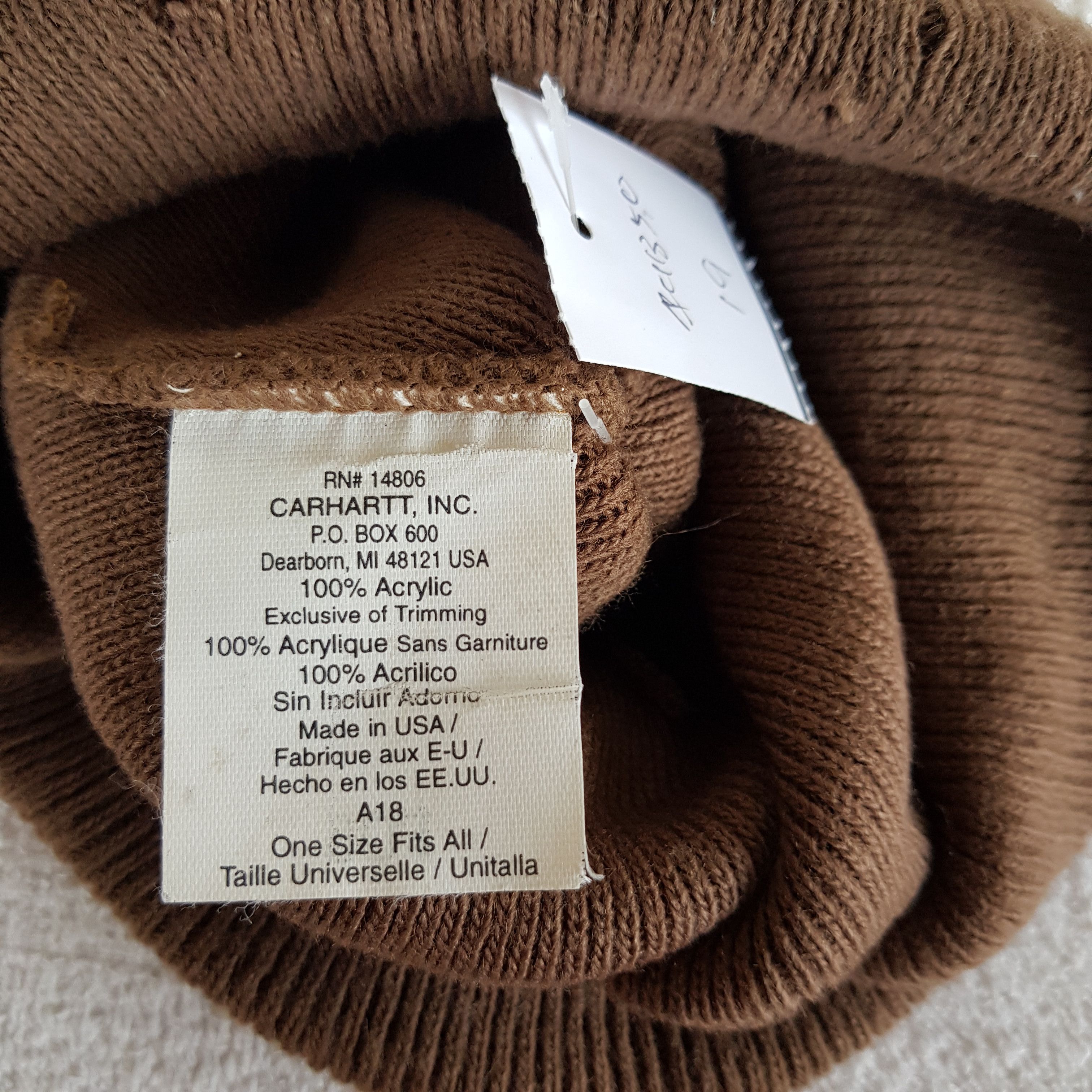Carhartt × Vintage Vintage Carhartt Beanie Y2K Streetwear Snow Caps Hats Size ONE SIZE - 6 Thumbnail