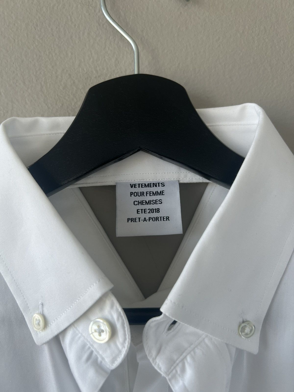 Vetements SS18 Double-Sided Shirt Size US XS / EU 42 / 0 - 3 Thumbnail