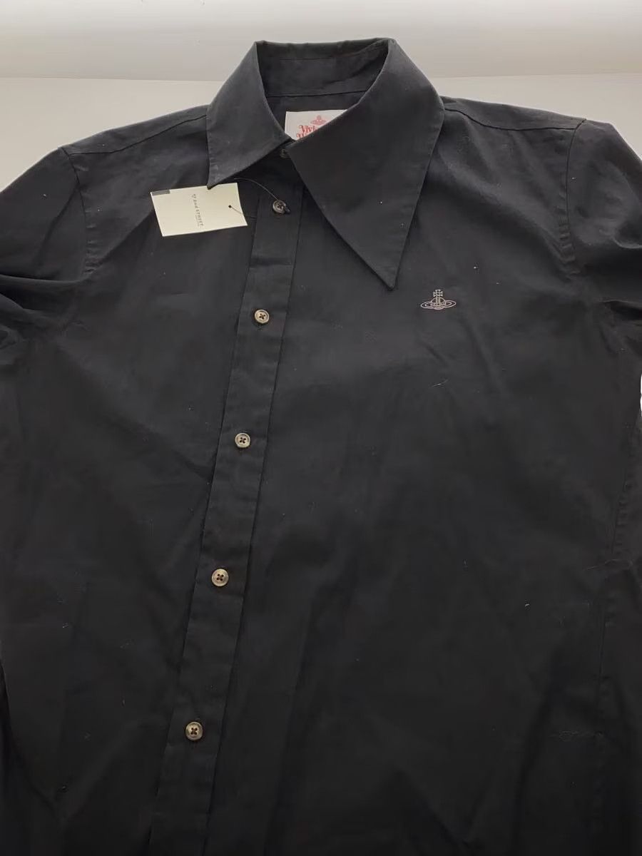 Vivienne Westwood Asymmetrical Collar Orb Button Shirt Size US L / EU 52-54 / 3 - 3 Thumbnail