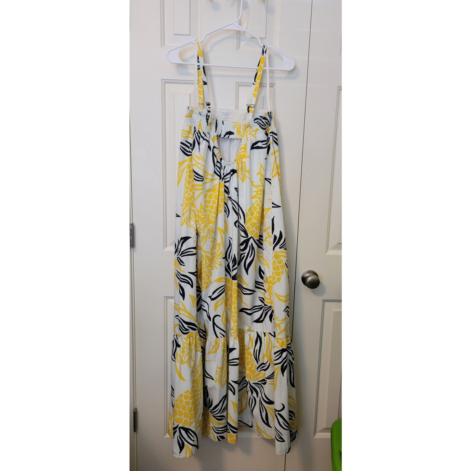 Anthropologie New Anthropologie Floral Flounced Maxi Dress $188 SMALL Size S / US 4 / IT 40 - 8 Thumbnail