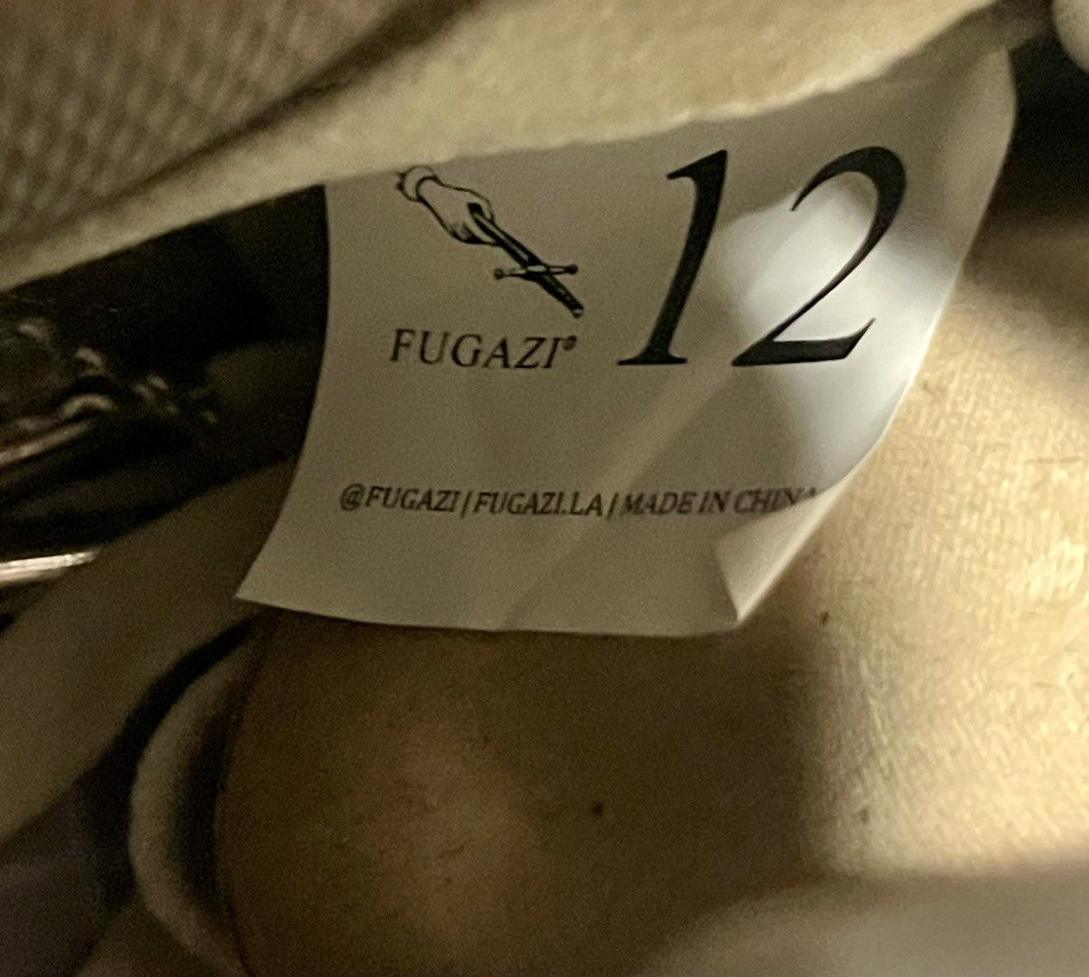 Fugazi Fugazi One in the Chamber White Grey Size US 12 / EU 45 - 9 Thumbnail