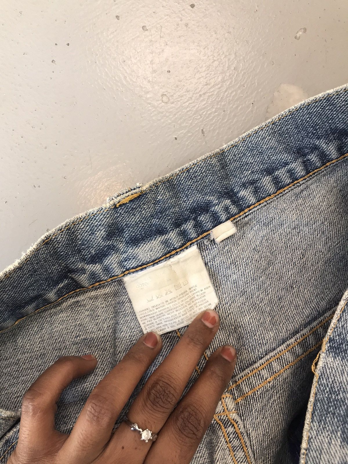 Karl Kani × Vintage Vintage Kani jeans logo embroidered denim Size US 34 / EU 50 - 8 Thumbnail
