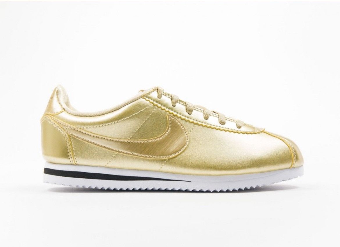 Nike NIKE Cortez Se GS 'Gold Star' Size US 7 / EU 40 - 20 Thumbnail