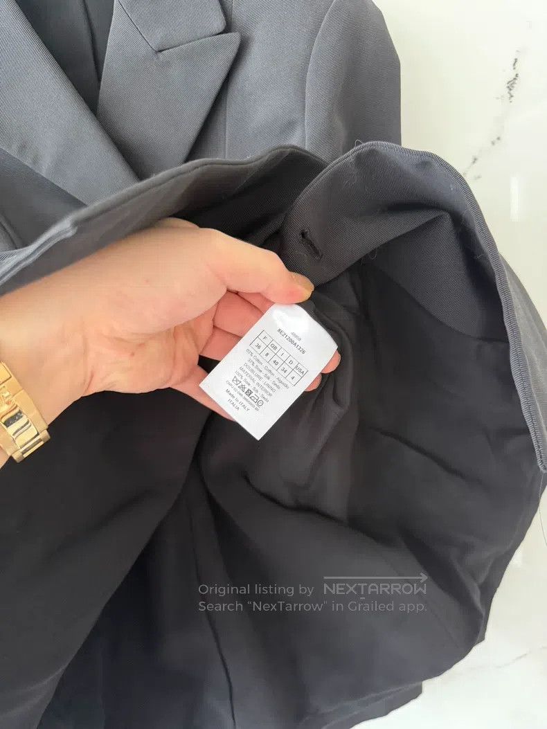 Dior Dior Black Double-Breasted Suit Size XS / US 0-2 / IT 36-38 - 4 Thumbnail