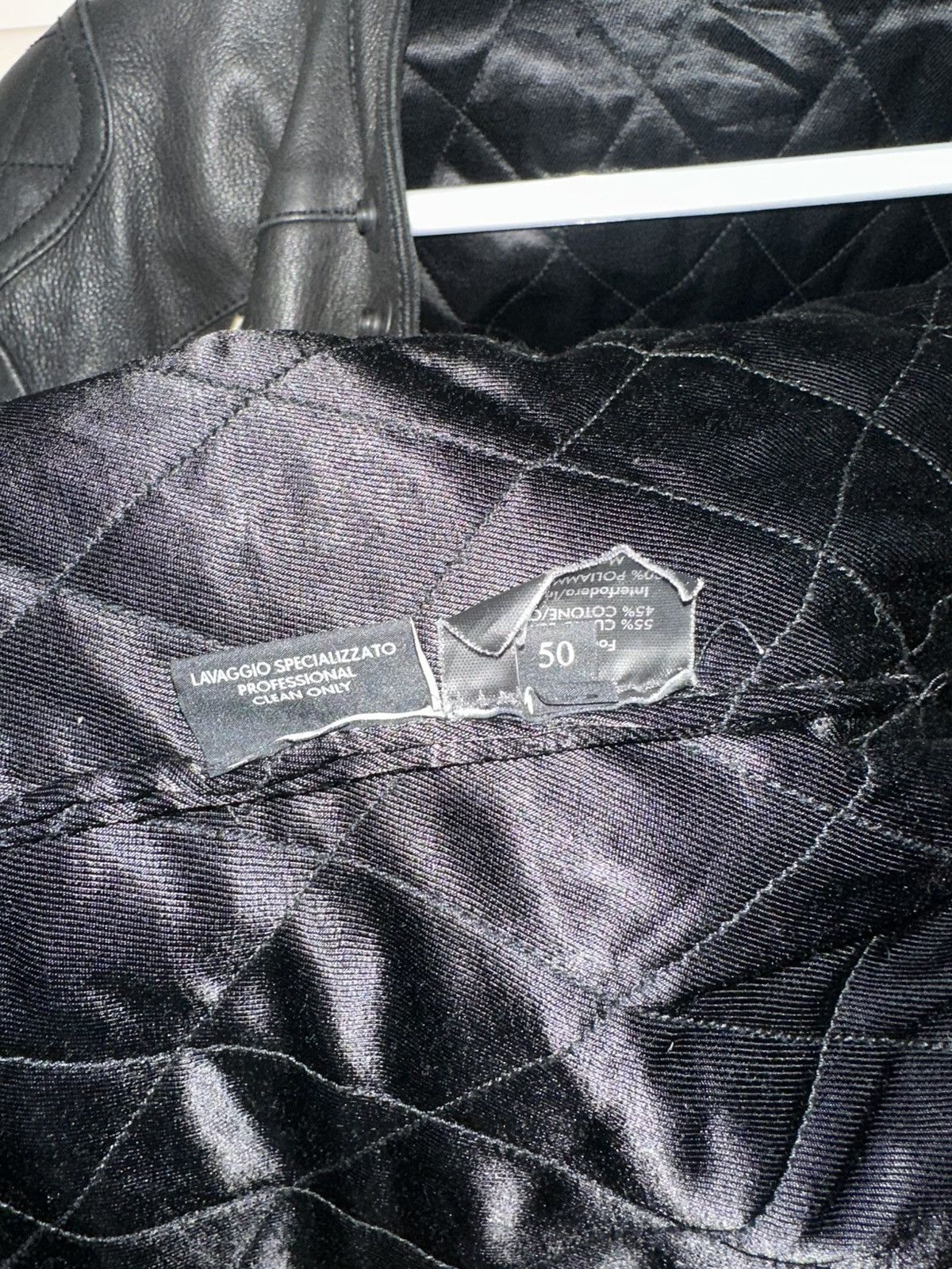 Gucci 2000s Gucci Tom Ford Moto Black Calfskin Leather Jacket Size US M / EU 48-50 / 2 - 4 Thumbnail