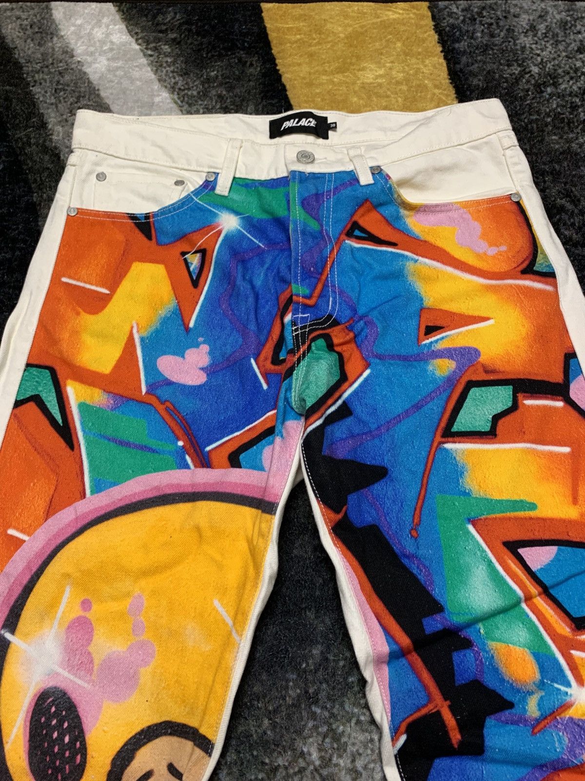 Palace Palace Jeans Zomboy Graphic Jeans Size 30 - 3 Thumbnail