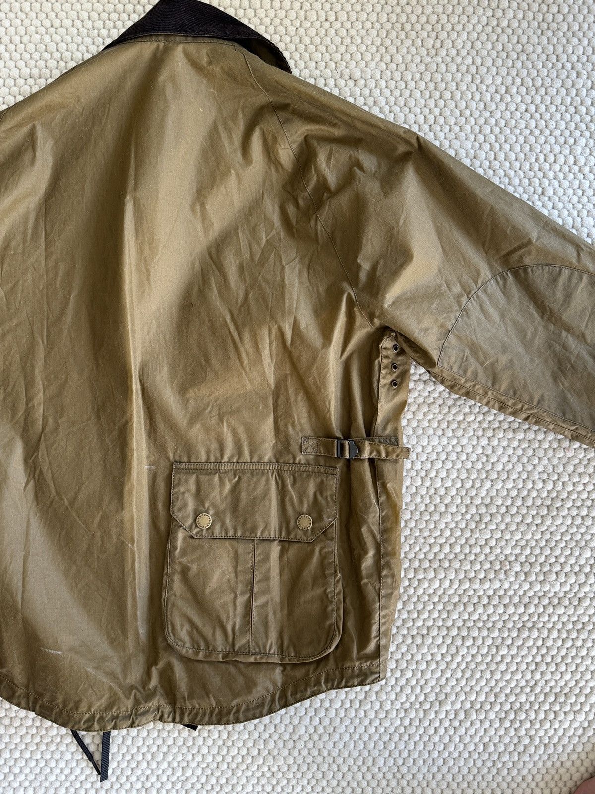 Barbour Barbour Deck Jacket waxed M sand beige hunter coat wax Size US M / EU 48-50 / 2 - 8 Thumbnail