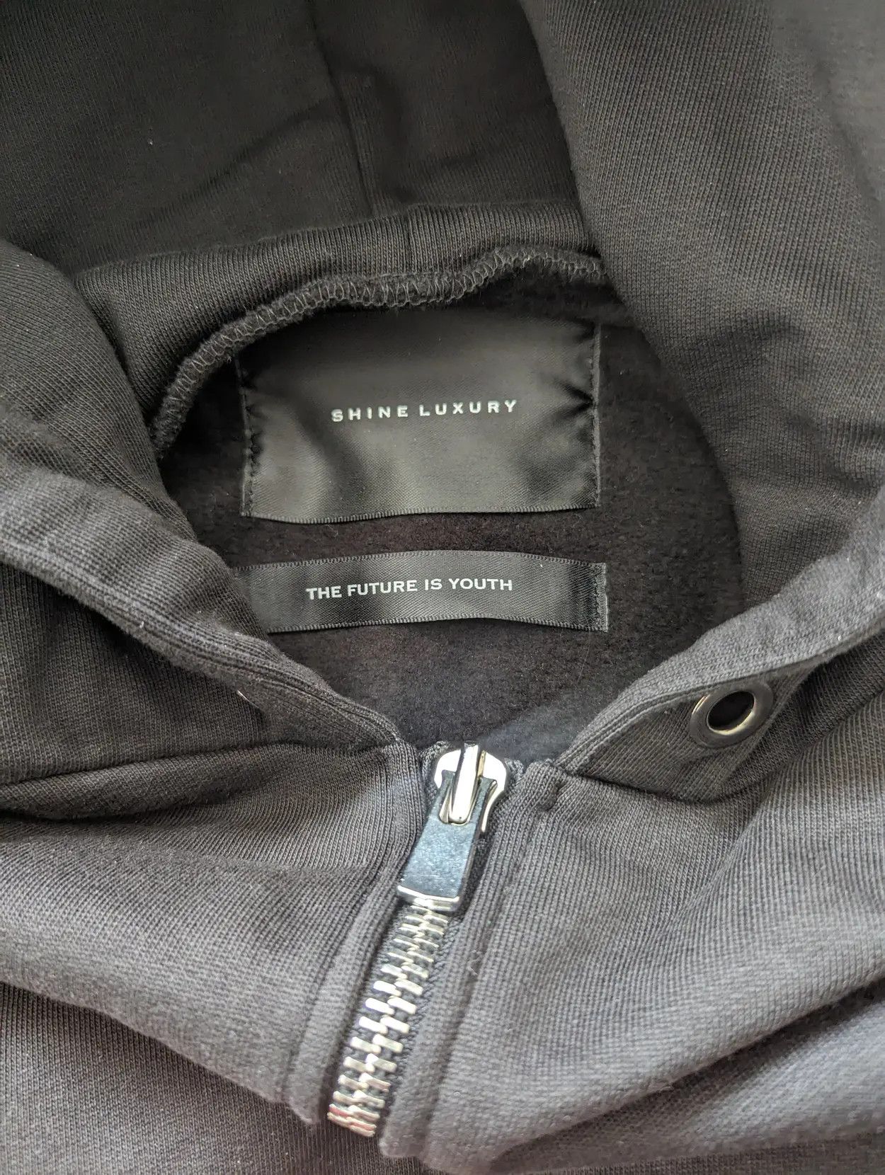SHINE LUXURY Shine Luxury Studios Triple Zip Hoodie Size US S / EU 44-46 / 1 - 2 Thumbnail