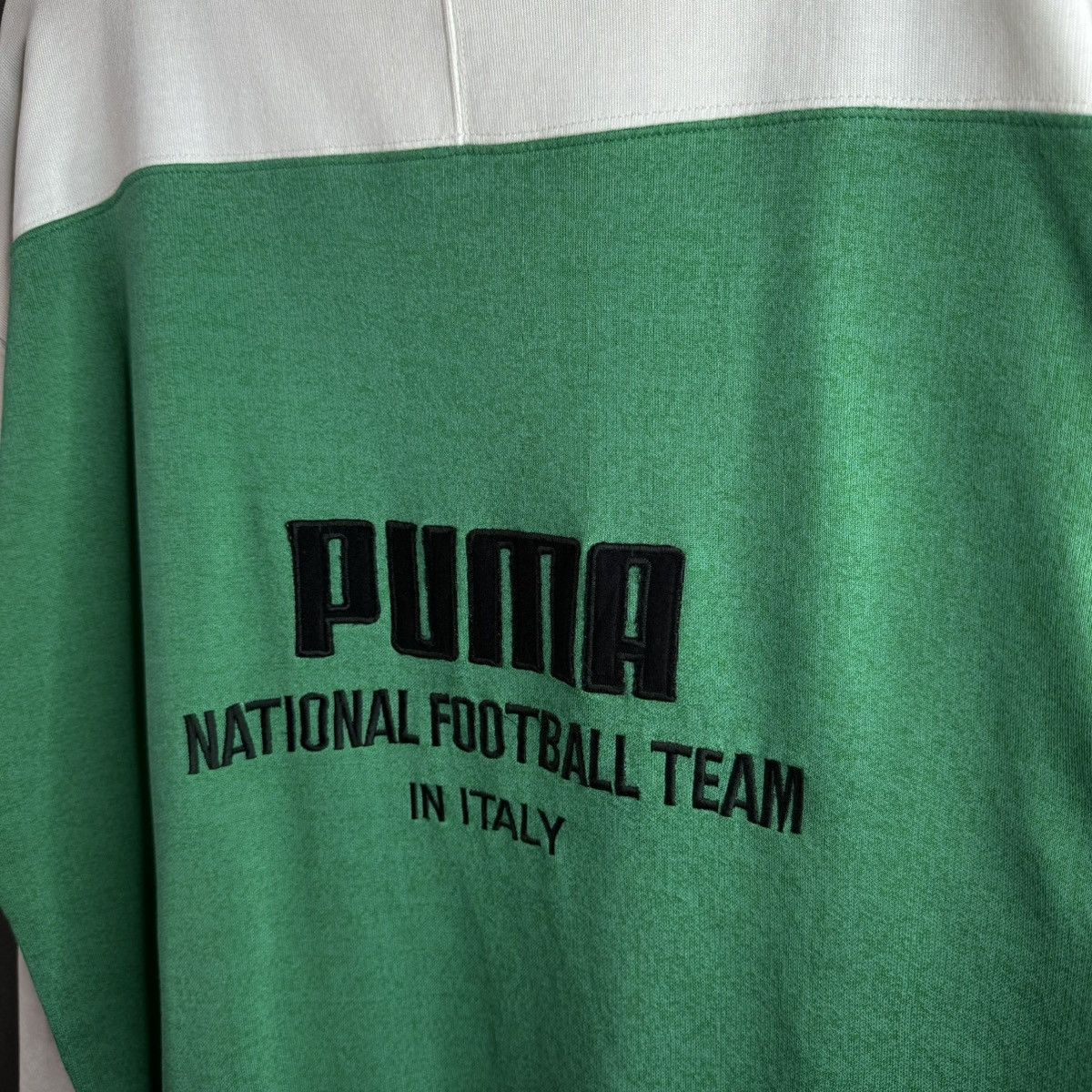 Puma Vintage Puma Italia Y2K Three Tones Sweatshirt Size US M / EU 48-50 / 2 - 4 Thumbnail