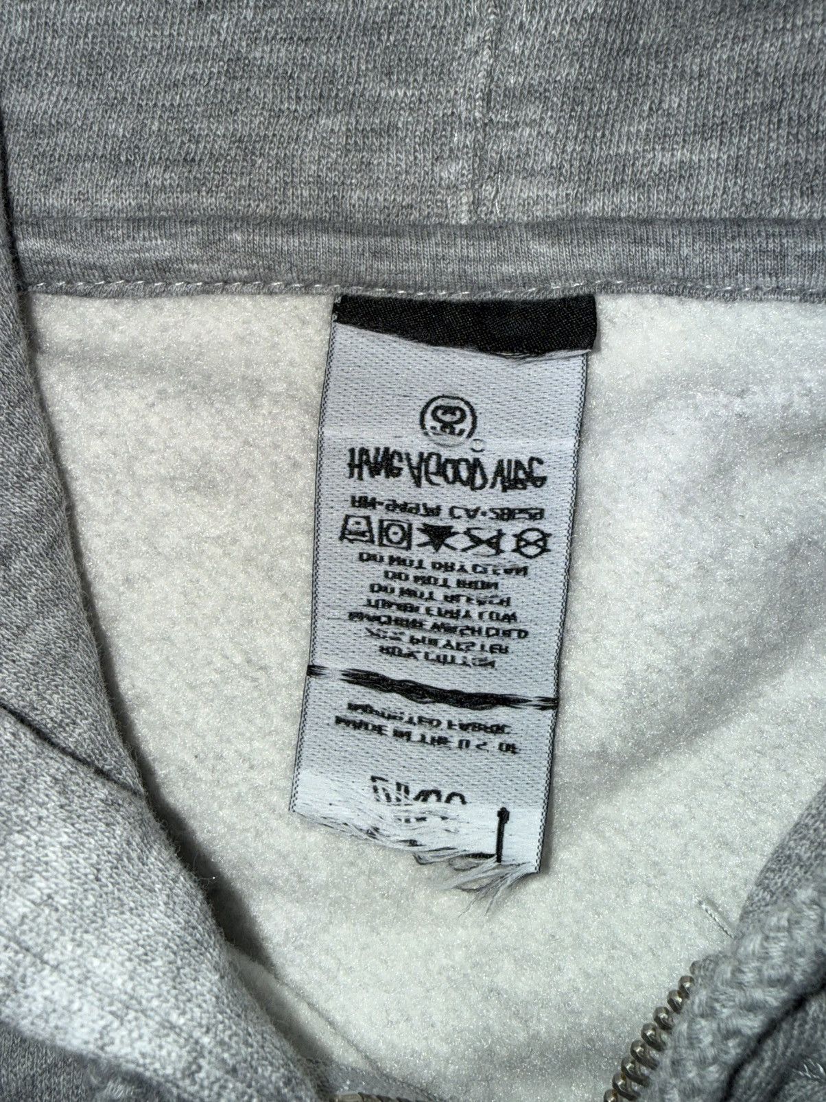 Stussy Stussy Singapore chapter Full Zip Hoodie Grey Size Large Size US L / EU 52-54 / 3 - 3 Thumbnail