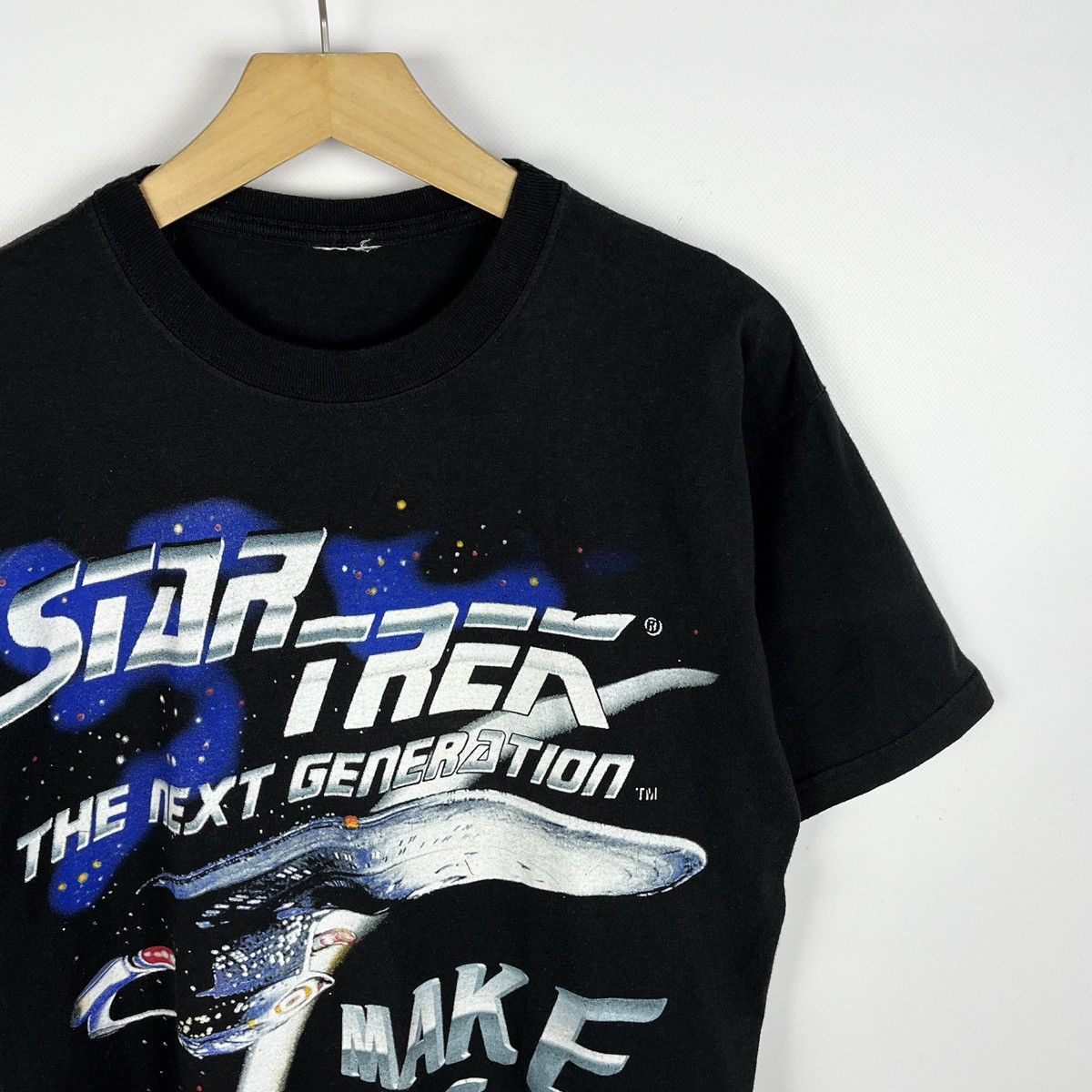 Vintage Vintage Star Trek movie promo graphic tee 1995 Size US M / EU 48-50 / 2 - 2 Thumbnail