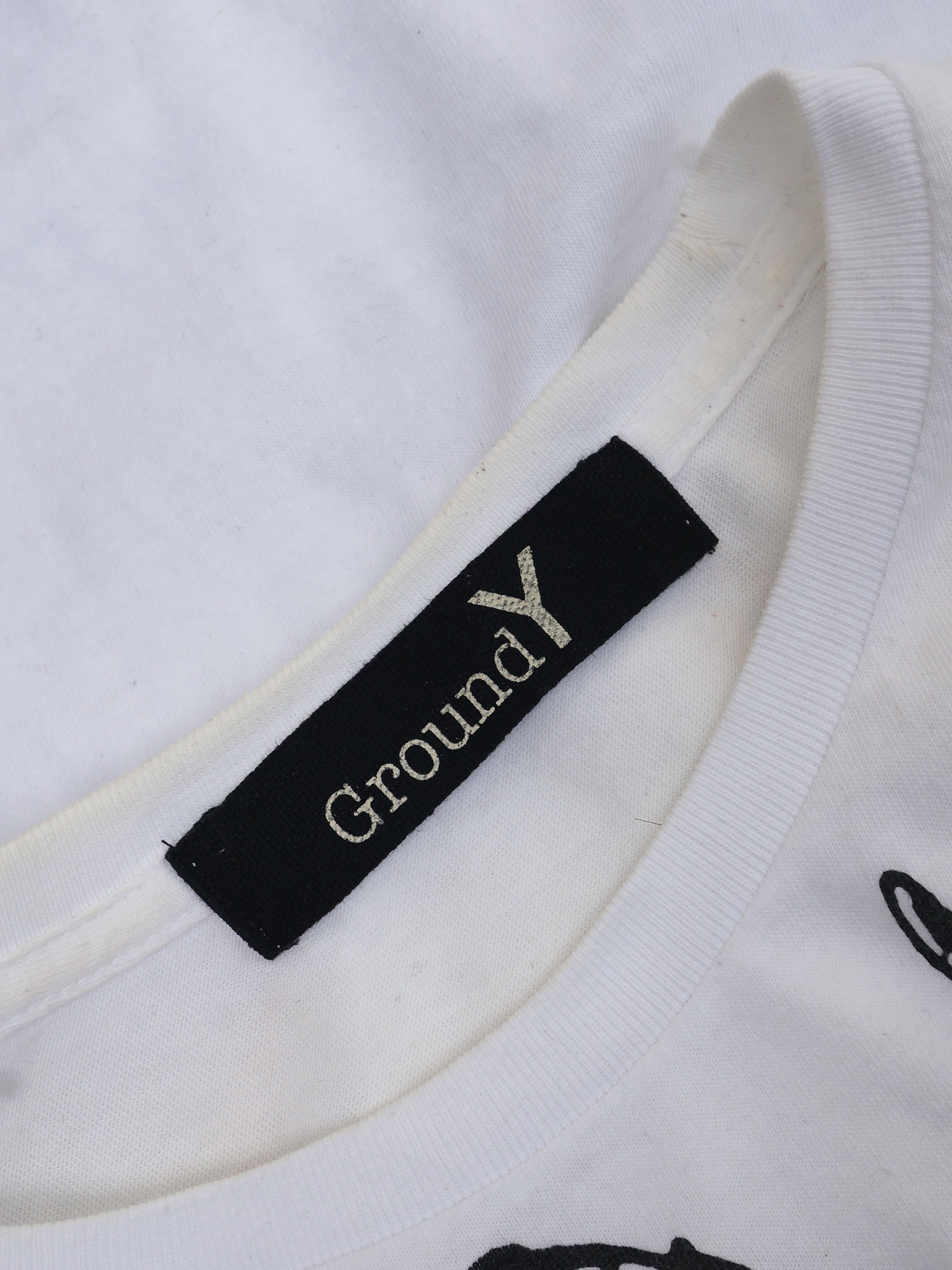 Ground Y × Yohji Yamamoto Ground Y Yohji Yamamoto Skull Punk Tshirt Size 3 (on tag). Size US S / EU 44-46 / 1 - 5 Thumbnail