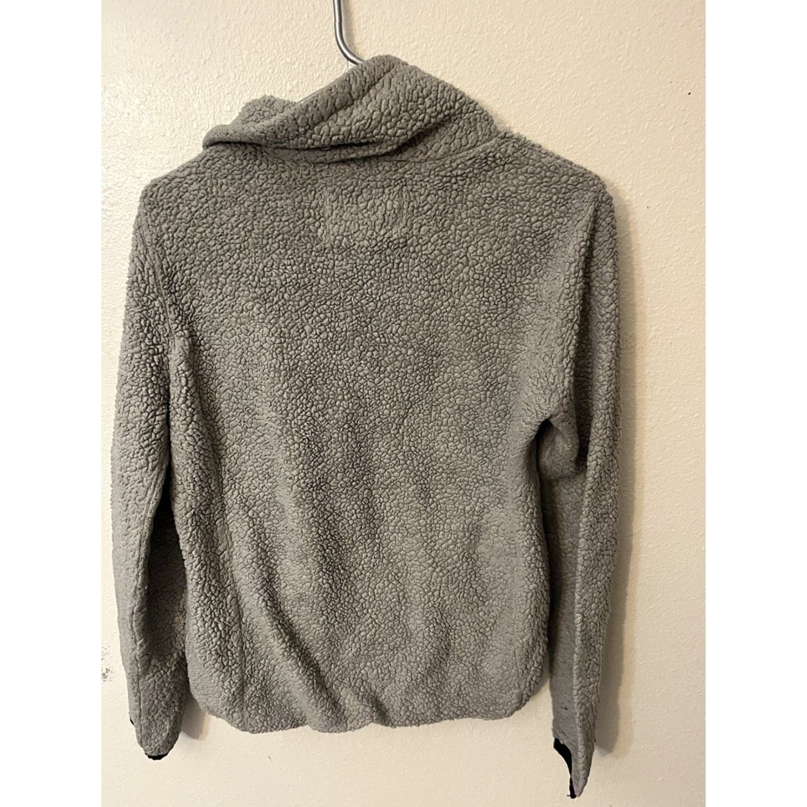 Bcbgmaxazria BCBG Maxazria Mock Turtleneck Full Zip Sweater Women Size S Gray Knit Logo Casual Size S / US 4 / IT 40 - 3 Thumbnail