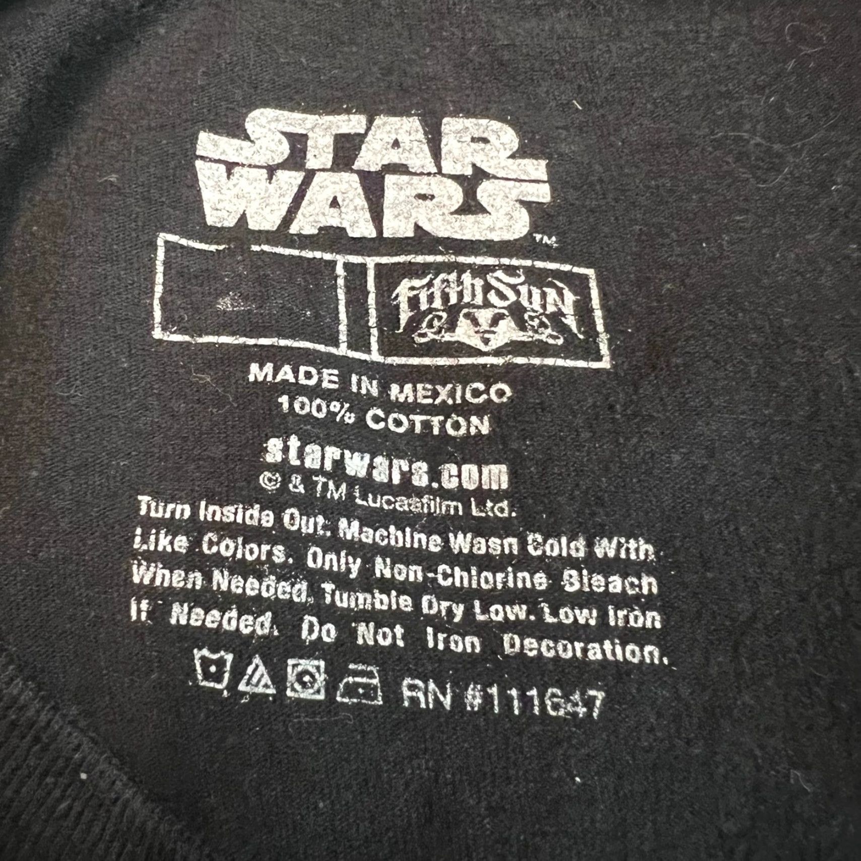 Star Wars Star Wars Mens Darth Vader Graphic T Shirt Black XXL Star Wars Shirt Mens Graphic Tee Short Sleeve Crew Neck 100% Cotton Black/Grey Size US XXL / EU 58 / 5 - 4 Thumbnail