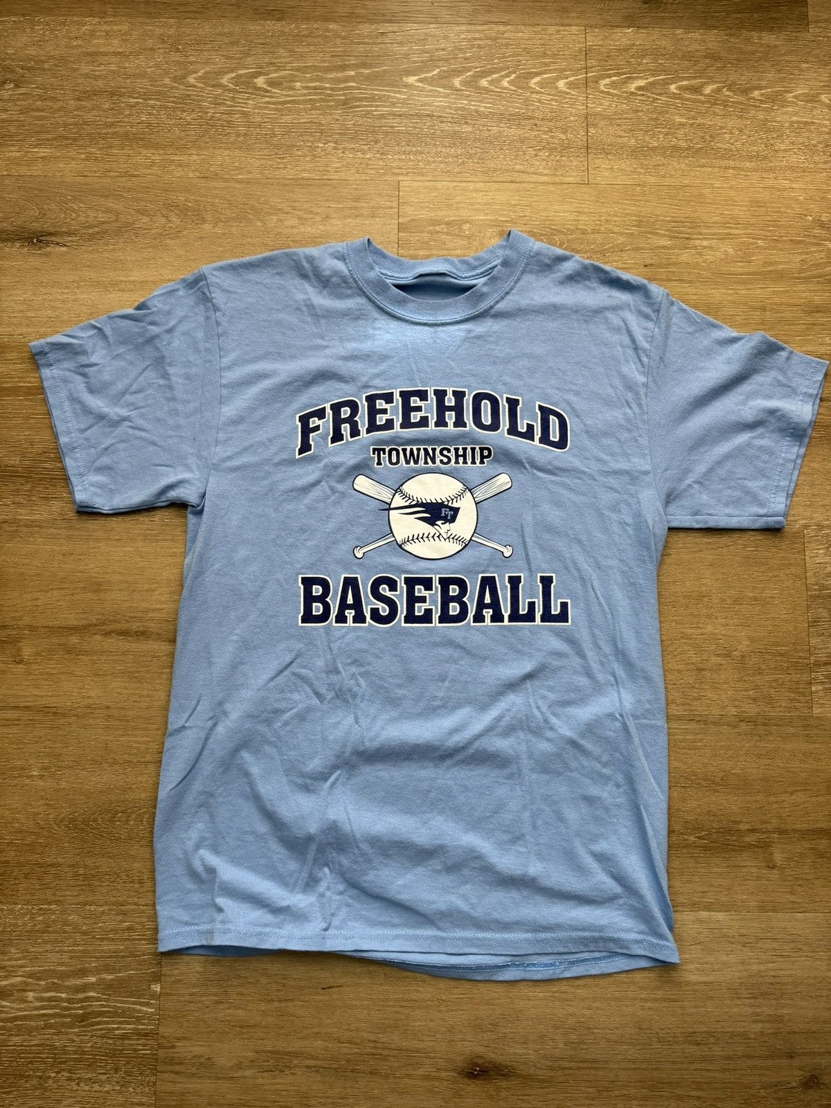 Vintage 90s Freehold Baseball High School Sports Tee - Blue / Medium Size US M / EU 48-50 / 2 - 5 Thumbnail