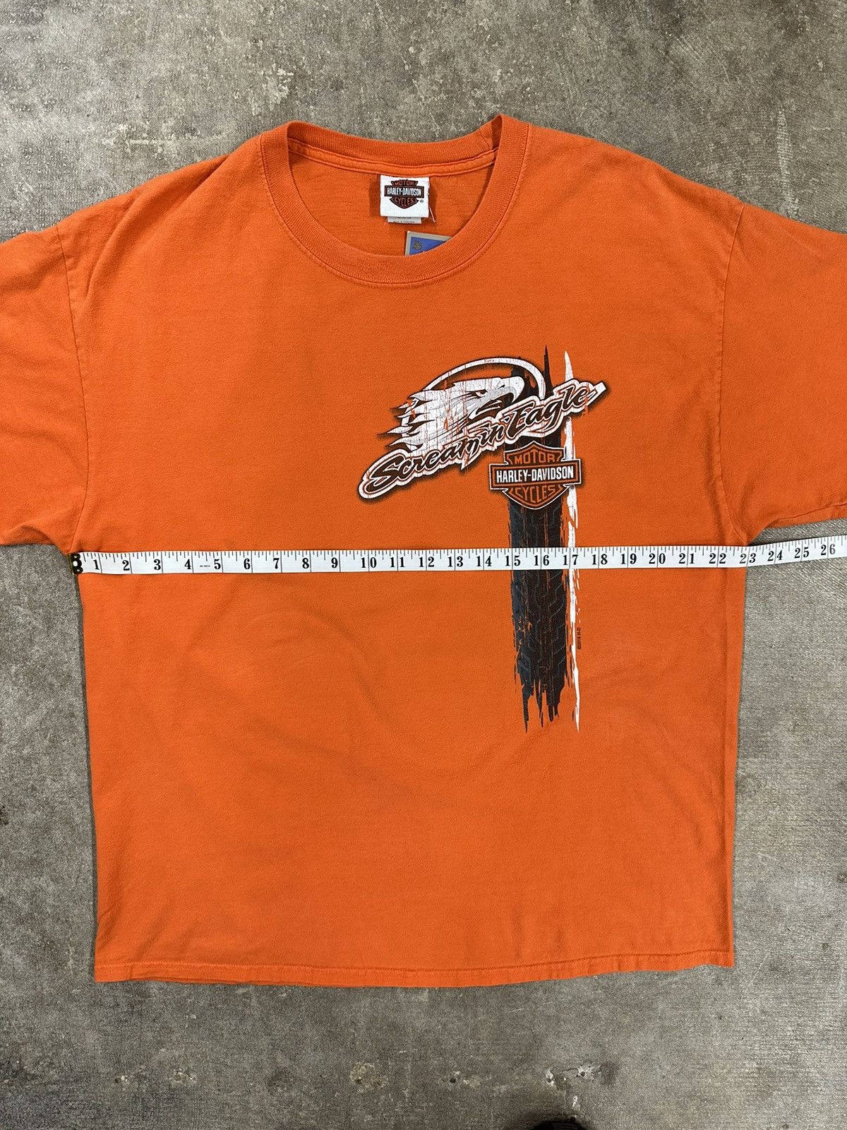 Harley Davidson Crazy Y2K Harley Davidson Screamin Eagle Biker T-Shirt Size US XL / EU 56 / 4 - 9 Thumbnail