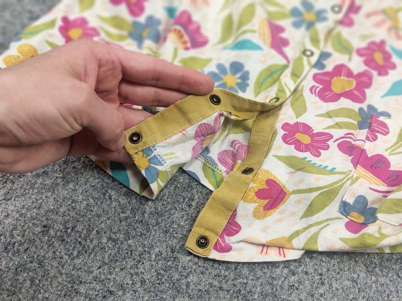 Gudrun Sjoden Gudrun Sjödén German Long Sleeve Snaps Down Floral Print Size M / US 6-8 / IT 42-44 - 15 Thumbnail