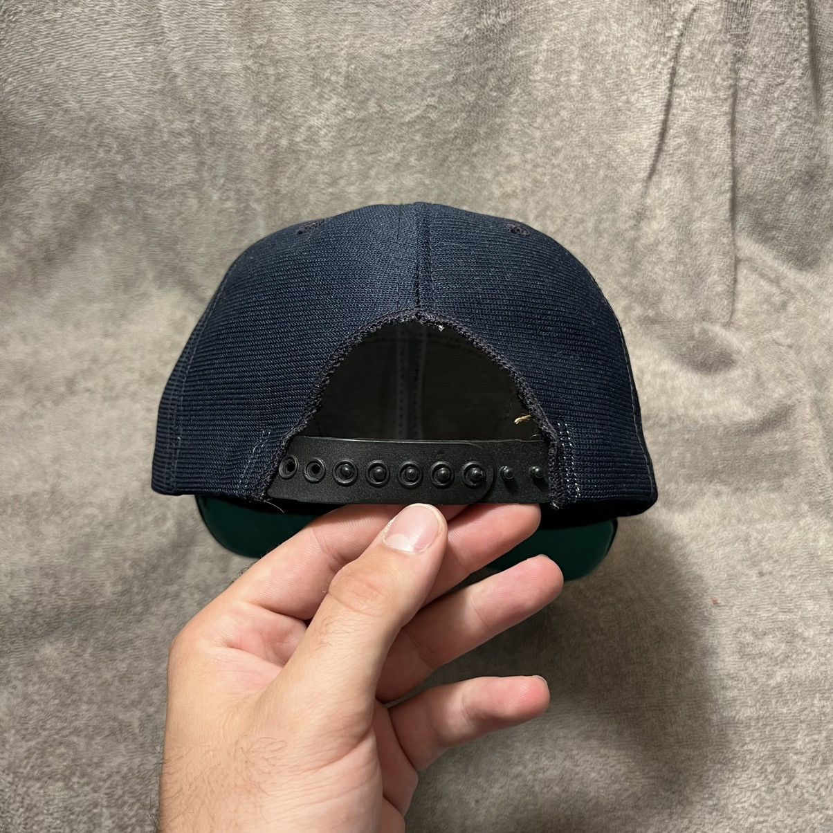 New Era × Vintage Vintage 80s New Era Naval Military Hat USS Butte AE 27 USA Size ONE SIZE - 7 Thumbnail
