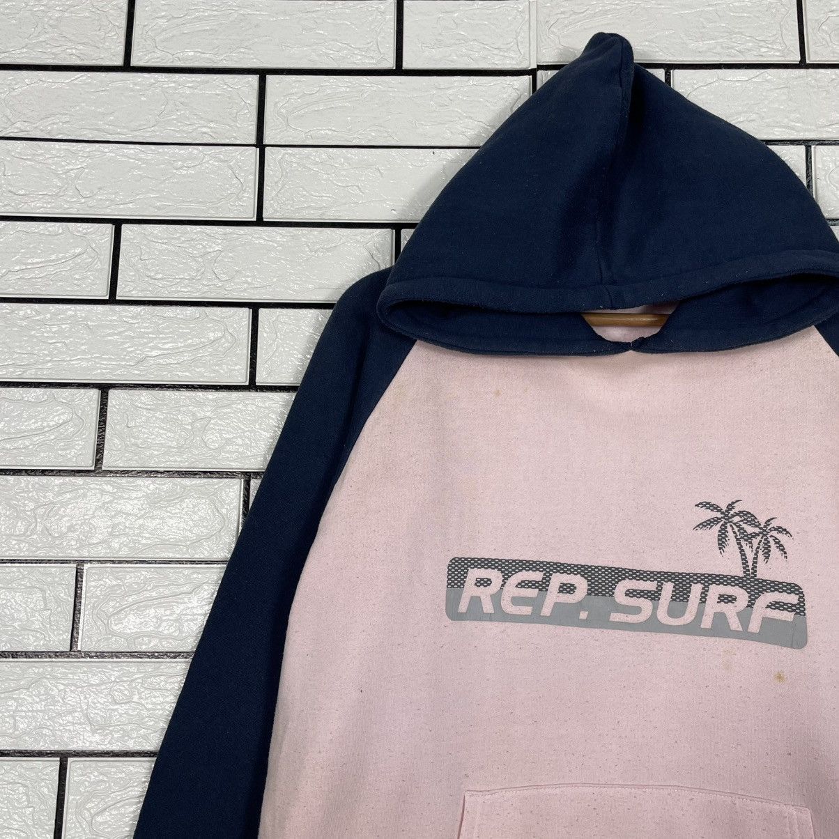 Japanese Brand Plevo Rep Surf Two Tone Pullover Hoodie Size US L / EU 52-54 / 3 - 6 Thumbnail
