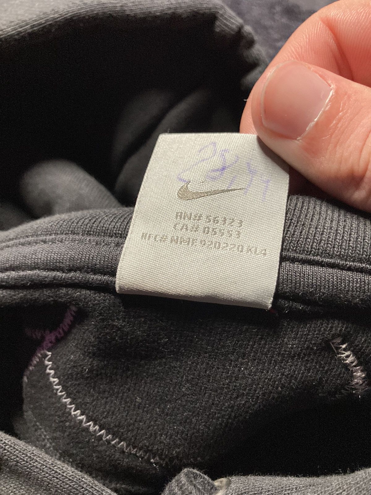 Nike × Vintage ⛩️Nike hoodie custom vintage y2k center logo spider web 1of1 Size US L / EU 52-54 / 3 - 8 Thumbnail
