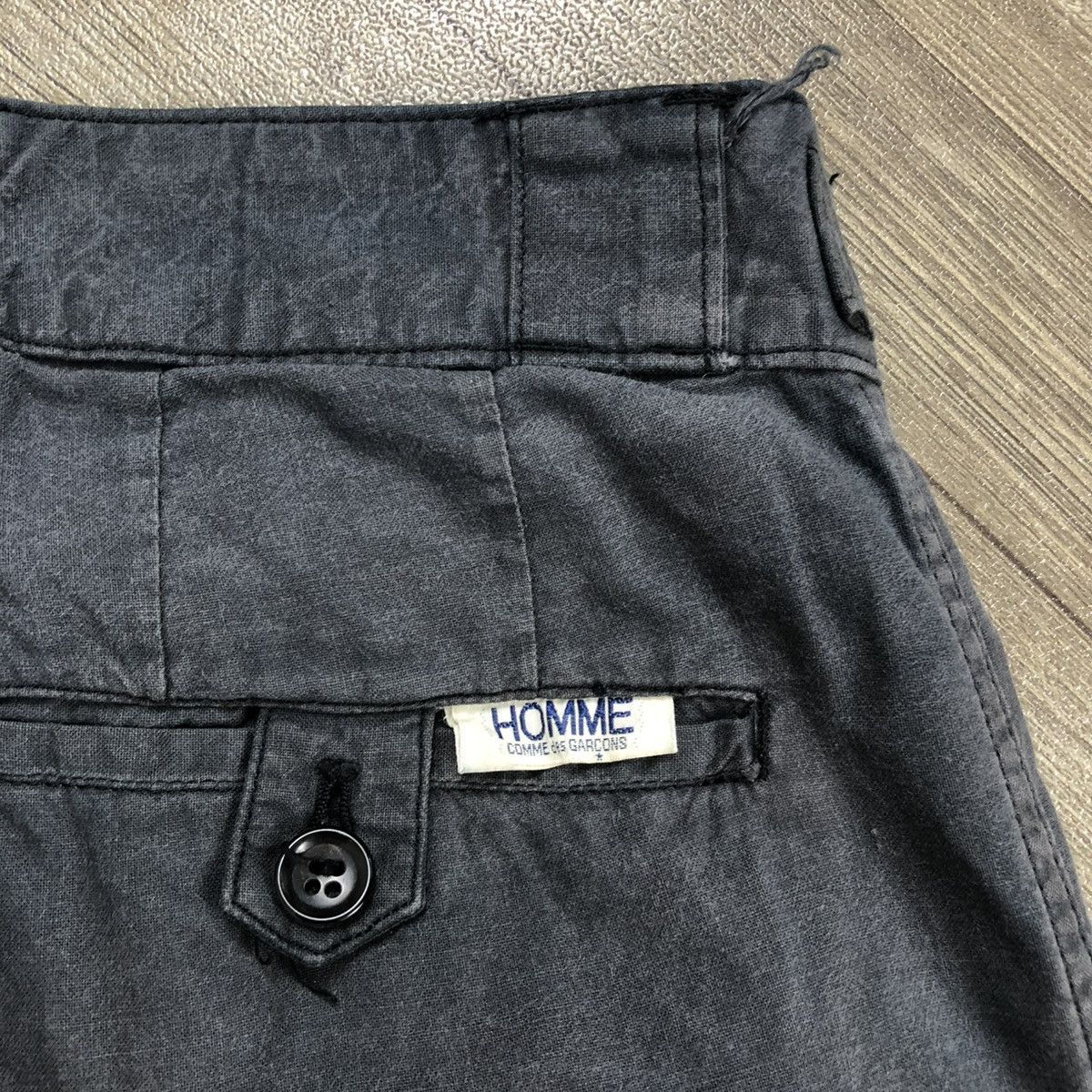 Comme des Garcons × Comme des Garcons Homme × Faded Glory 🇯🇵1980s Comme des Garcons Homme CDG Faded Trousers Work Pants Size US 26 / EU 42 - 16 Thumbnail